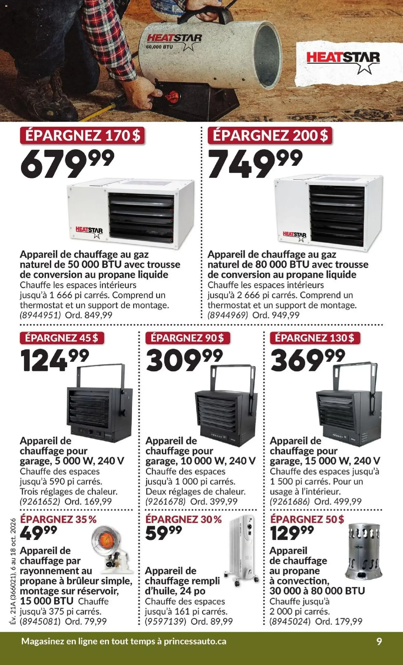 Princess Auto circulaire - 2 Semaines de Soldes ! from Oct 6, 2026 > weekly specials & deals from October 6 to October 18 2026 - flyer page 14