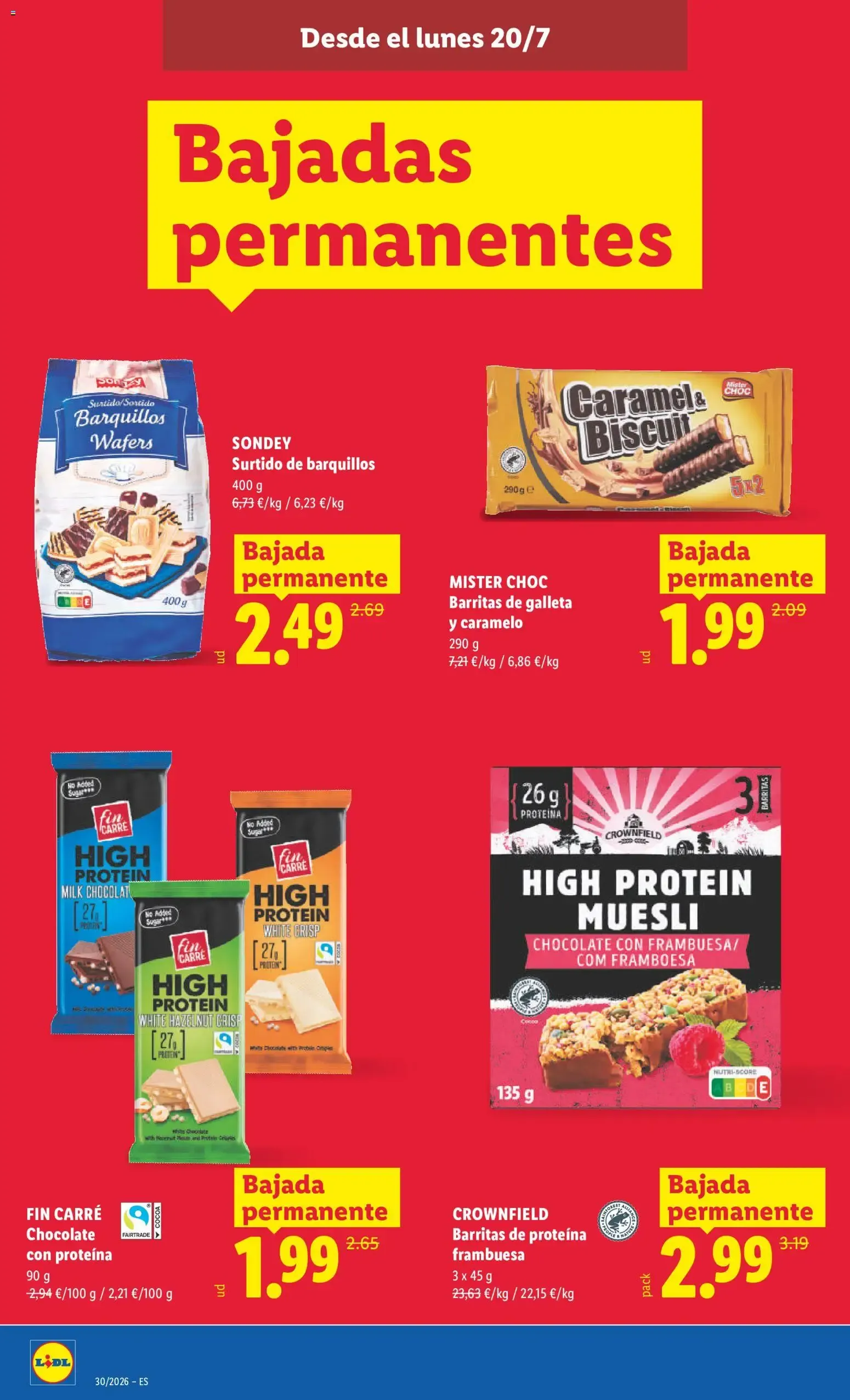 Catálogo de Lidl folleto del 20/07/2026 | Ofertas 20 de julio al 26 de julio 2026 - Página 22