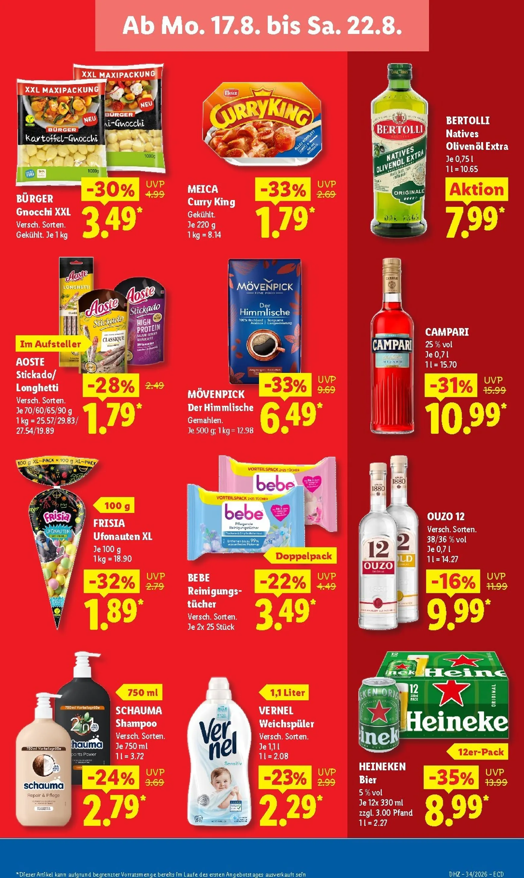 Lidl Prospekt nächste Woche – von Montag 17.08.2026 bis Samstag 22.08.2026 von 17. August bis 22. August 2026 - Prospekt seite 18
