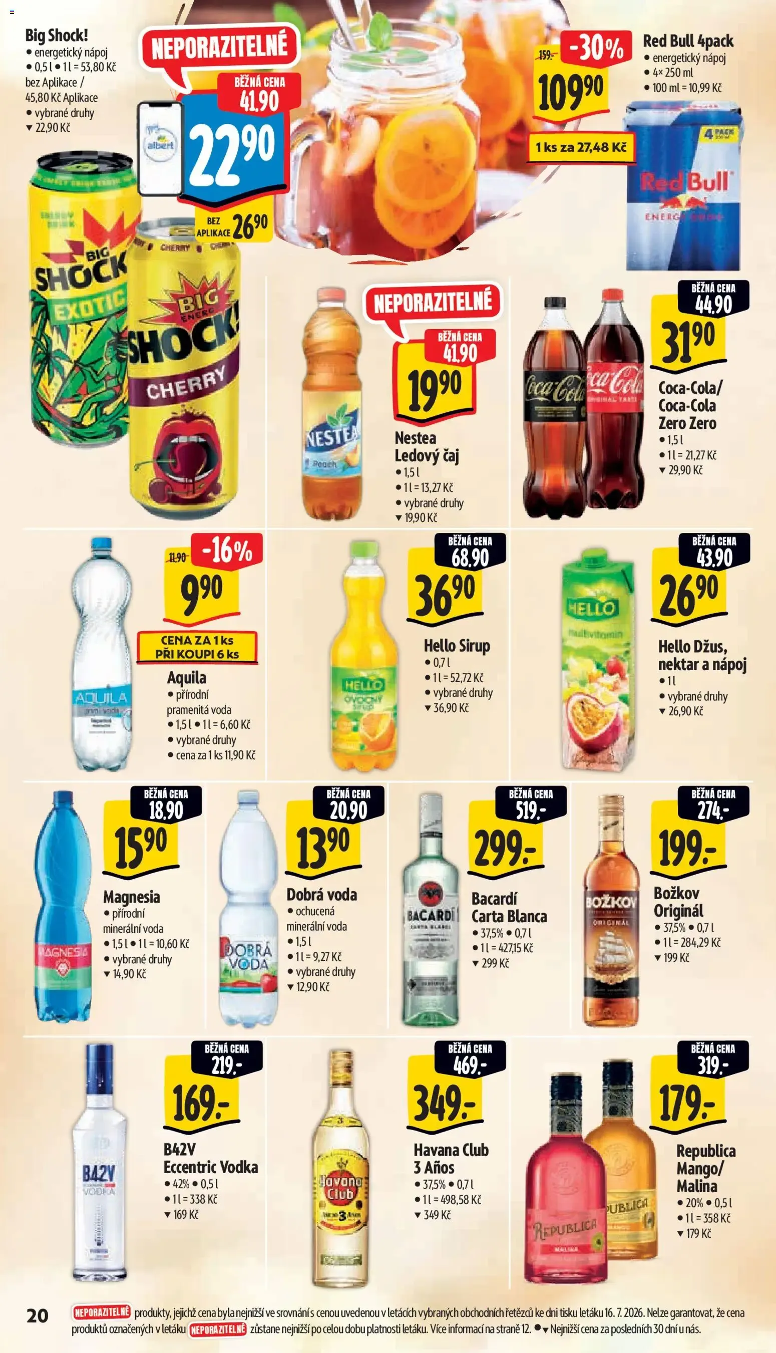 Albert leták - Supermarket od 22.07.2026 - Akční leták - 22. července 28. července 2026 - Page 32