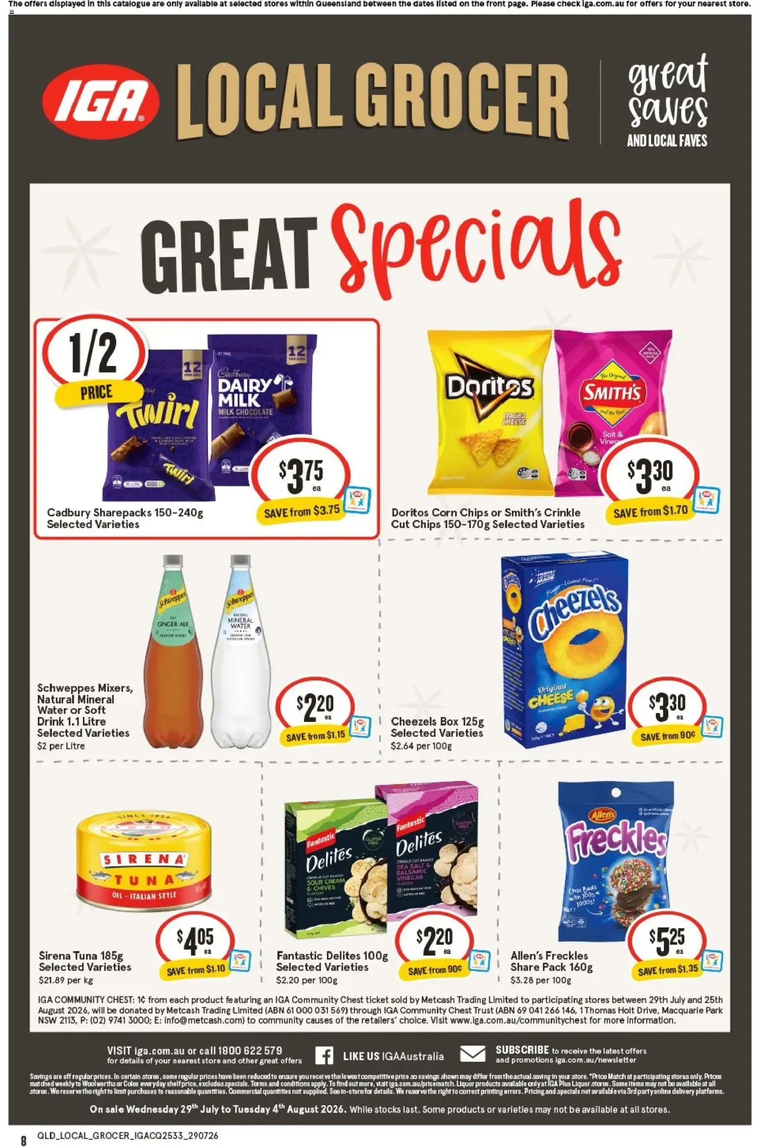 IGA Local Grocer - Great Saves and Local Faves - Catalogue valid from 29 July to 4 August 2026 - page 2