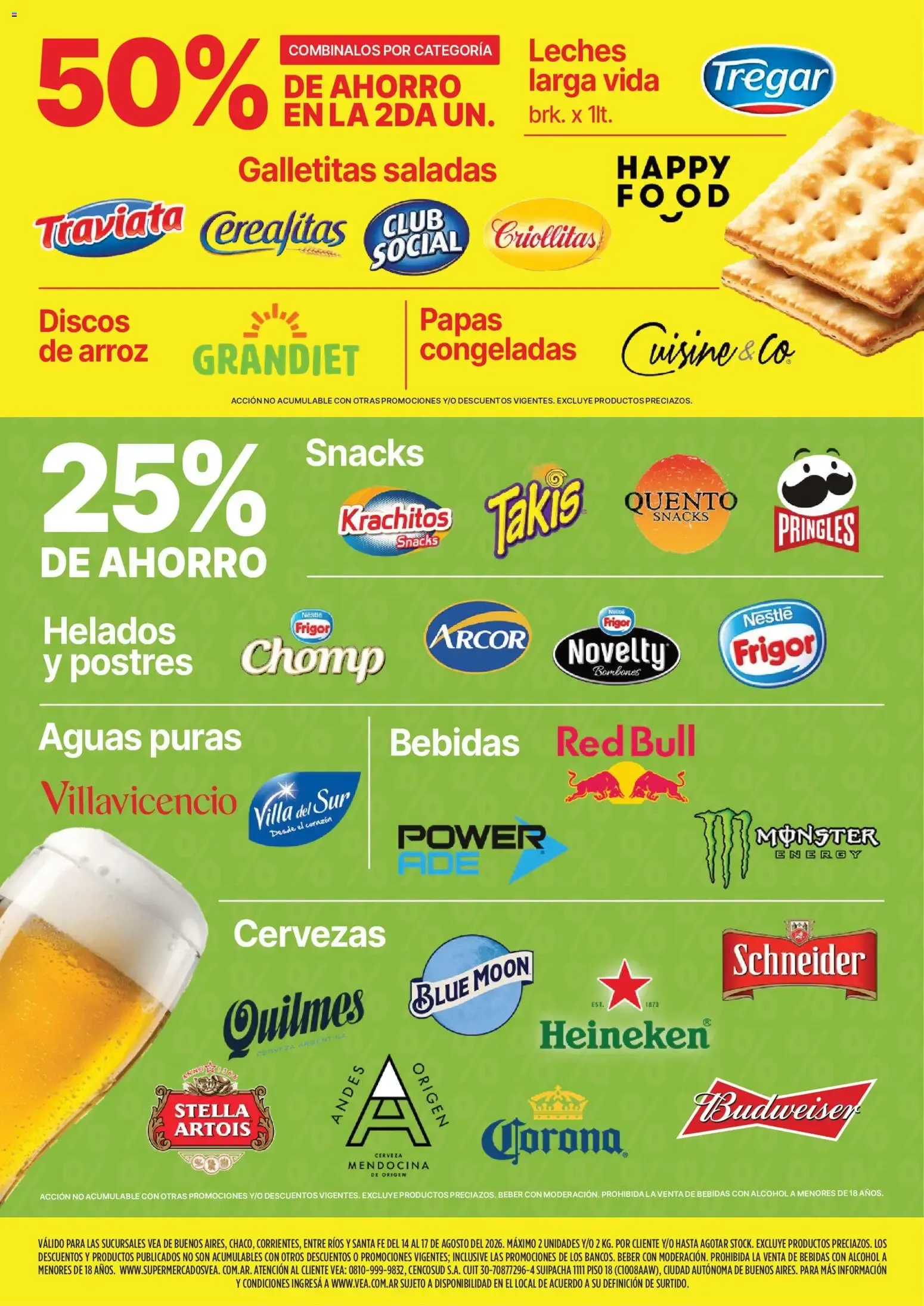 Ofertas de Vea - Fin de semana de ahorro del 14/08/2026 - 17/08/2026 14 de agosto al 17 de agosto 2026 - Página 4 del catálogo