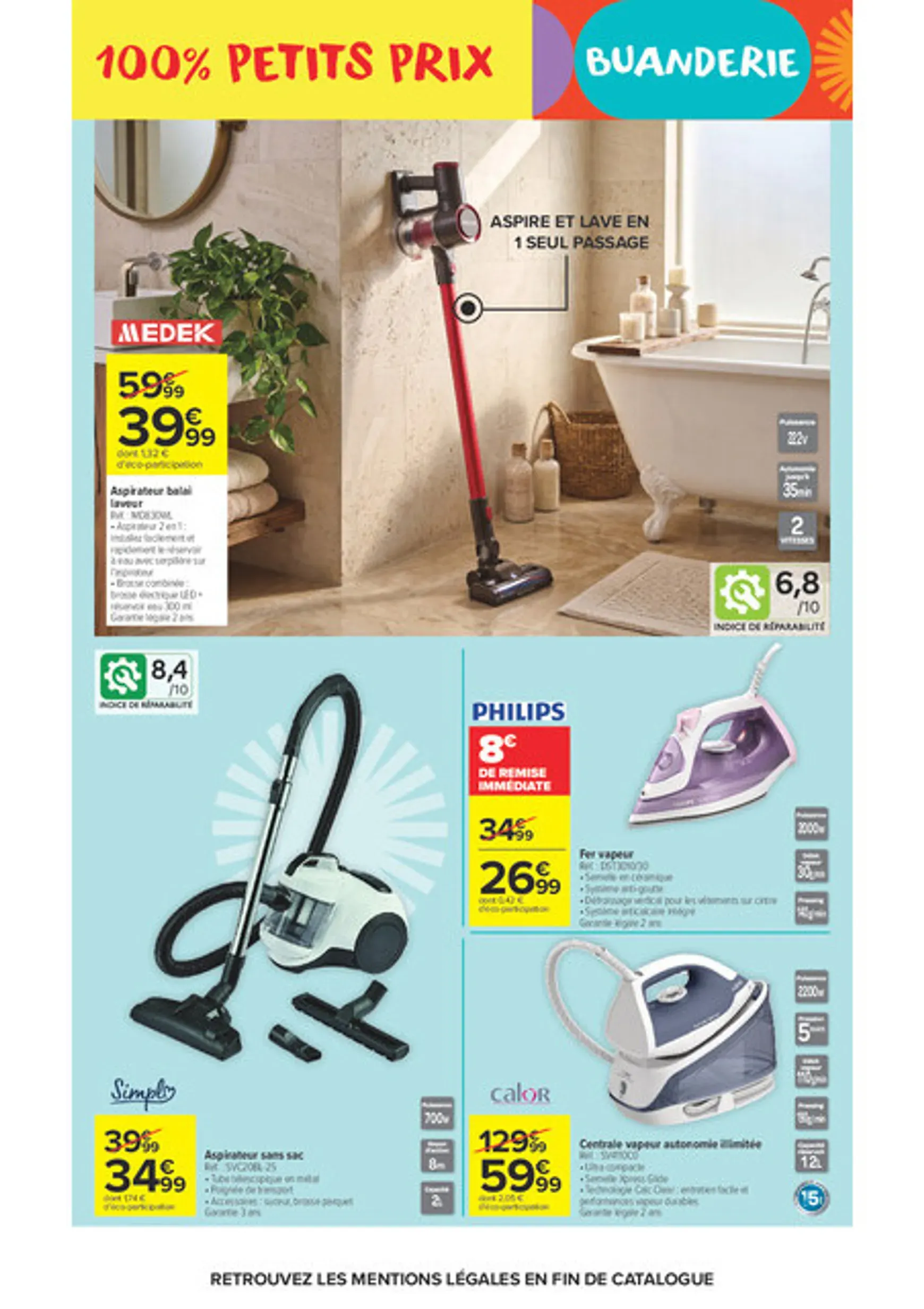 Current Carrefour Market - 100% Petits Prix leaflet valid from du mardi 25/08/2026 to du dimanche 06/09/2026 du 25 août au 6 septembre 2026 - Catalogue page 11