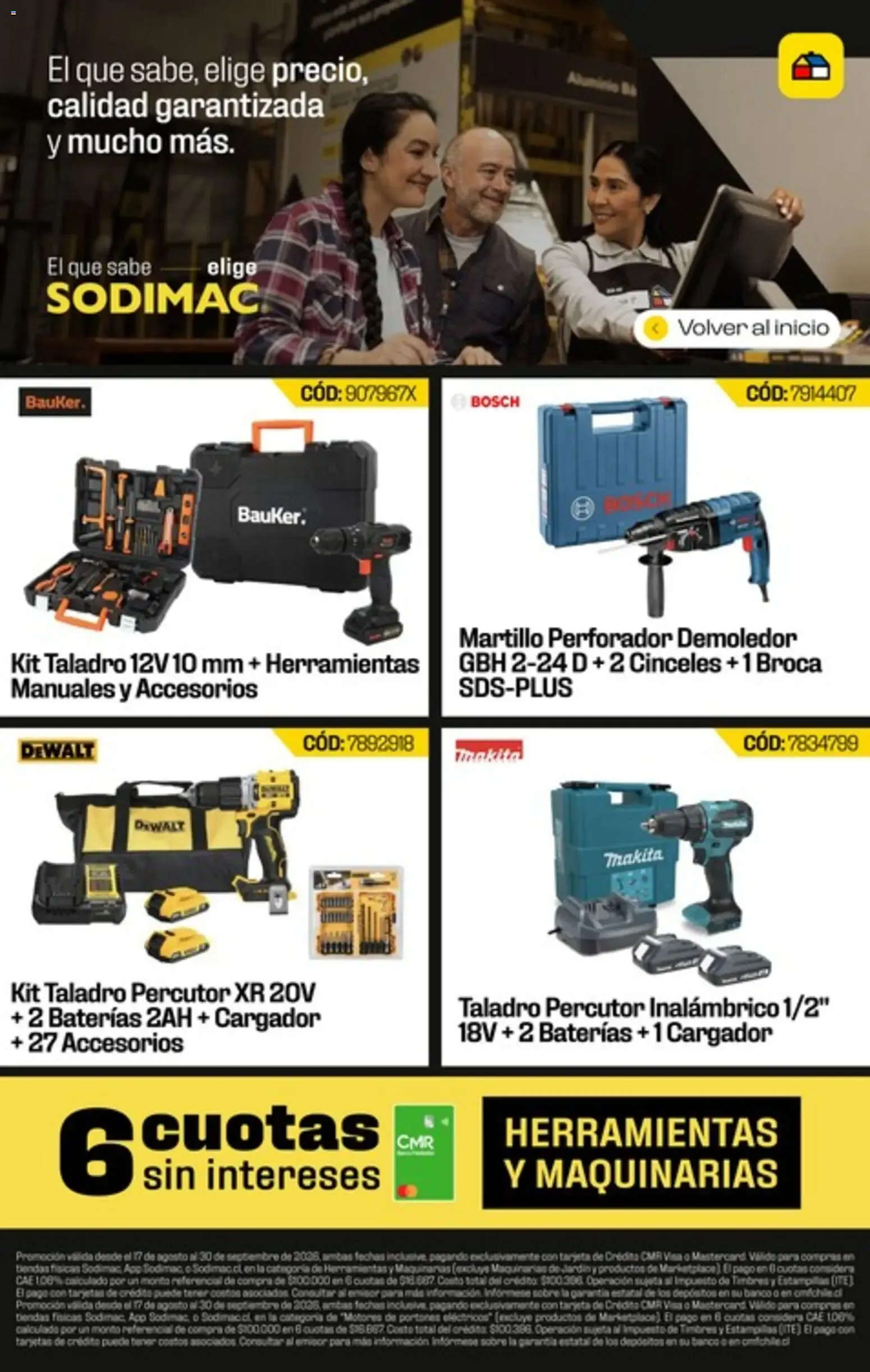Catálogo de Sodimac Ofertas de Herramientas 31 de agosto al 30 de septiembre 2026 - Página 7