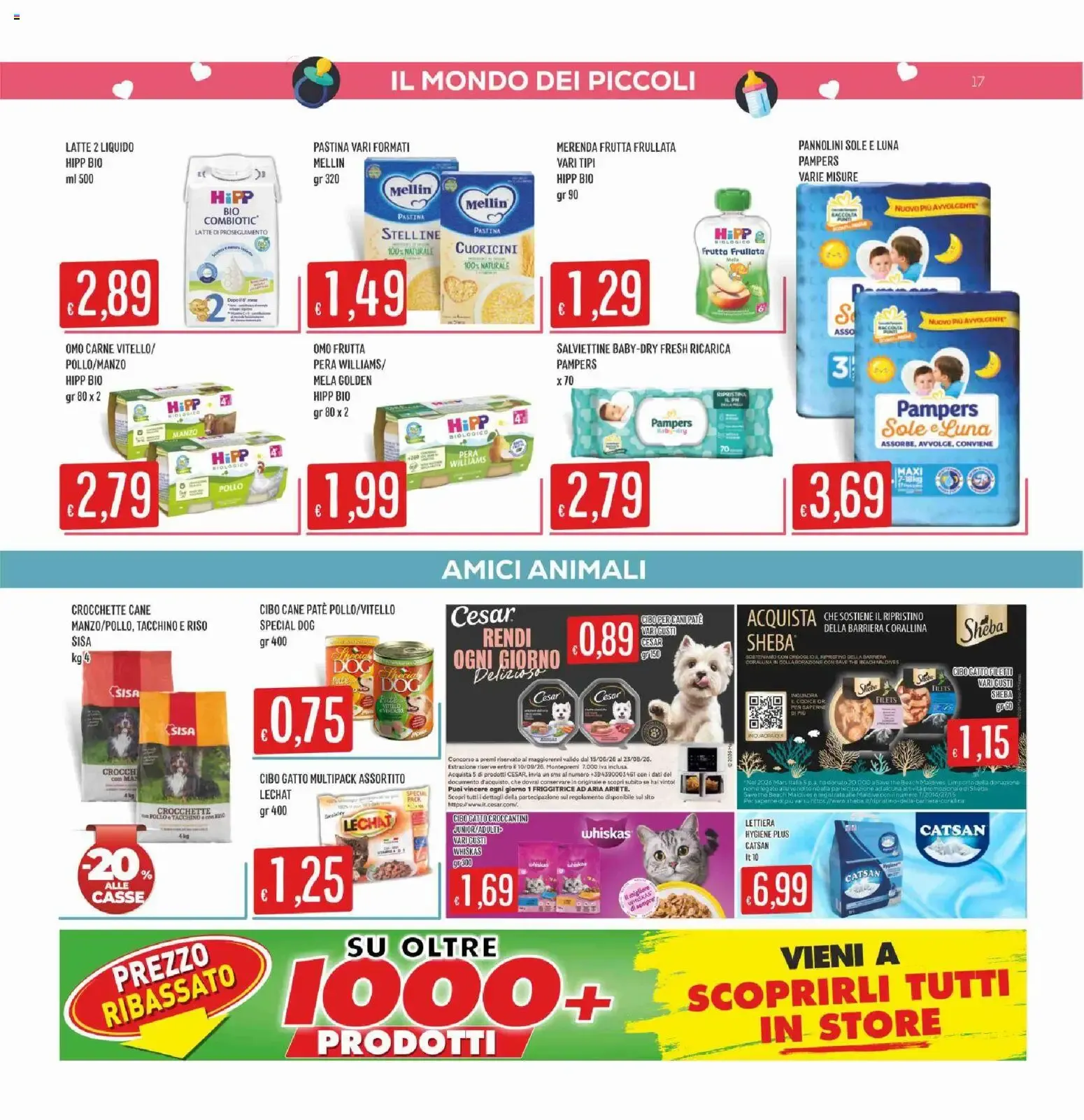 SISA I Supermercati Italiani - Un Mare di Offerte da 9 luglio a 22 luglio di 2026 - Pagina del volantino 17