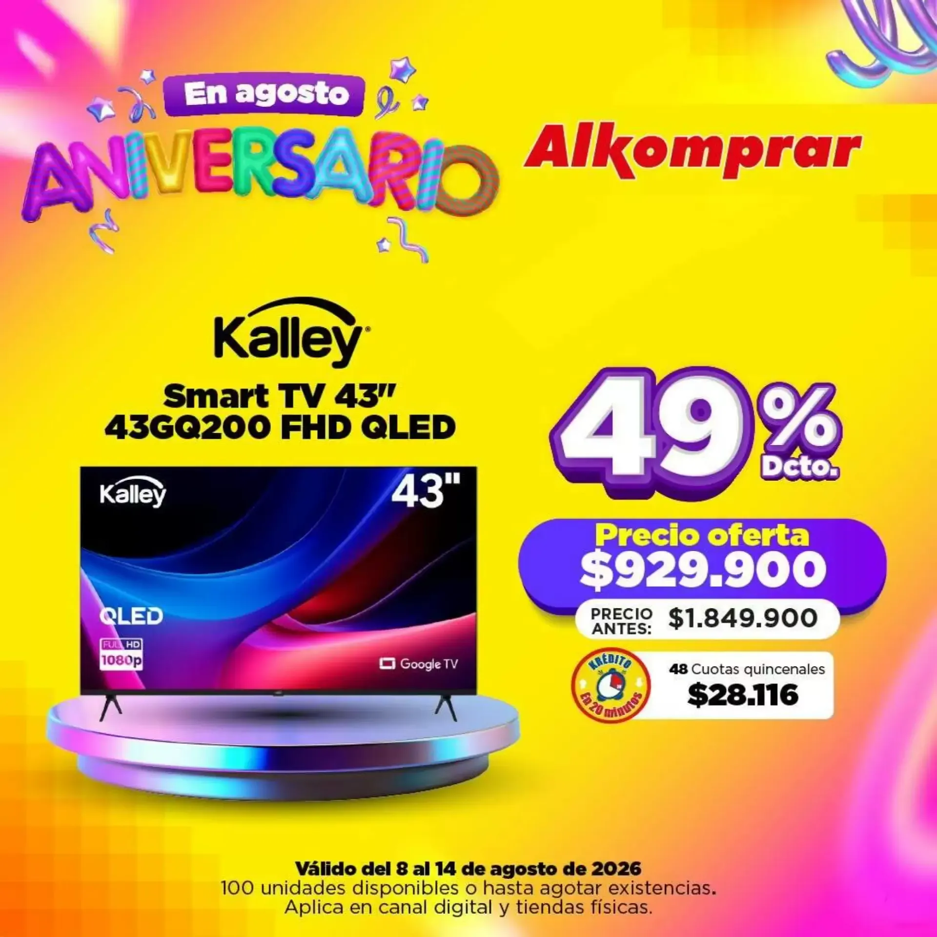 Catalogo de Aniversario Alkomprar 8 de agosto al 14 de agosto 2026 - Pag 2