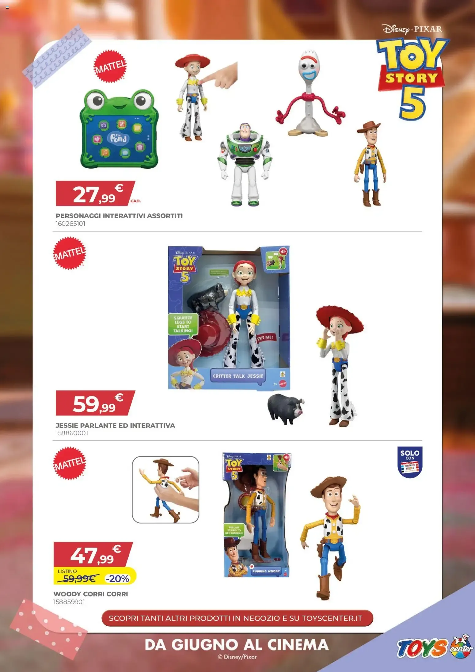 Toys Center Film Festival: Compra productos Toy Story y recibe un voucher de cine da 9 giugno a 22 giugno di 2026 - Pagina del volantino 5
