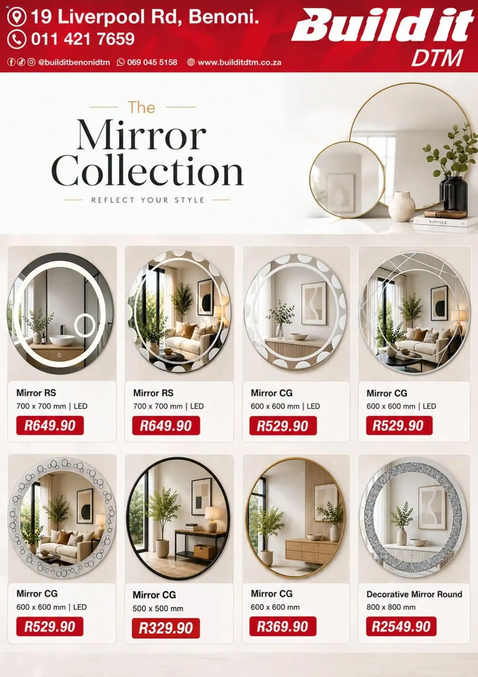 Build It Gauteng - Mirror Collection (02/07/2026 - 31/07/2026) Online from 2 July to 31 July 2026 - Catalogue Page 2