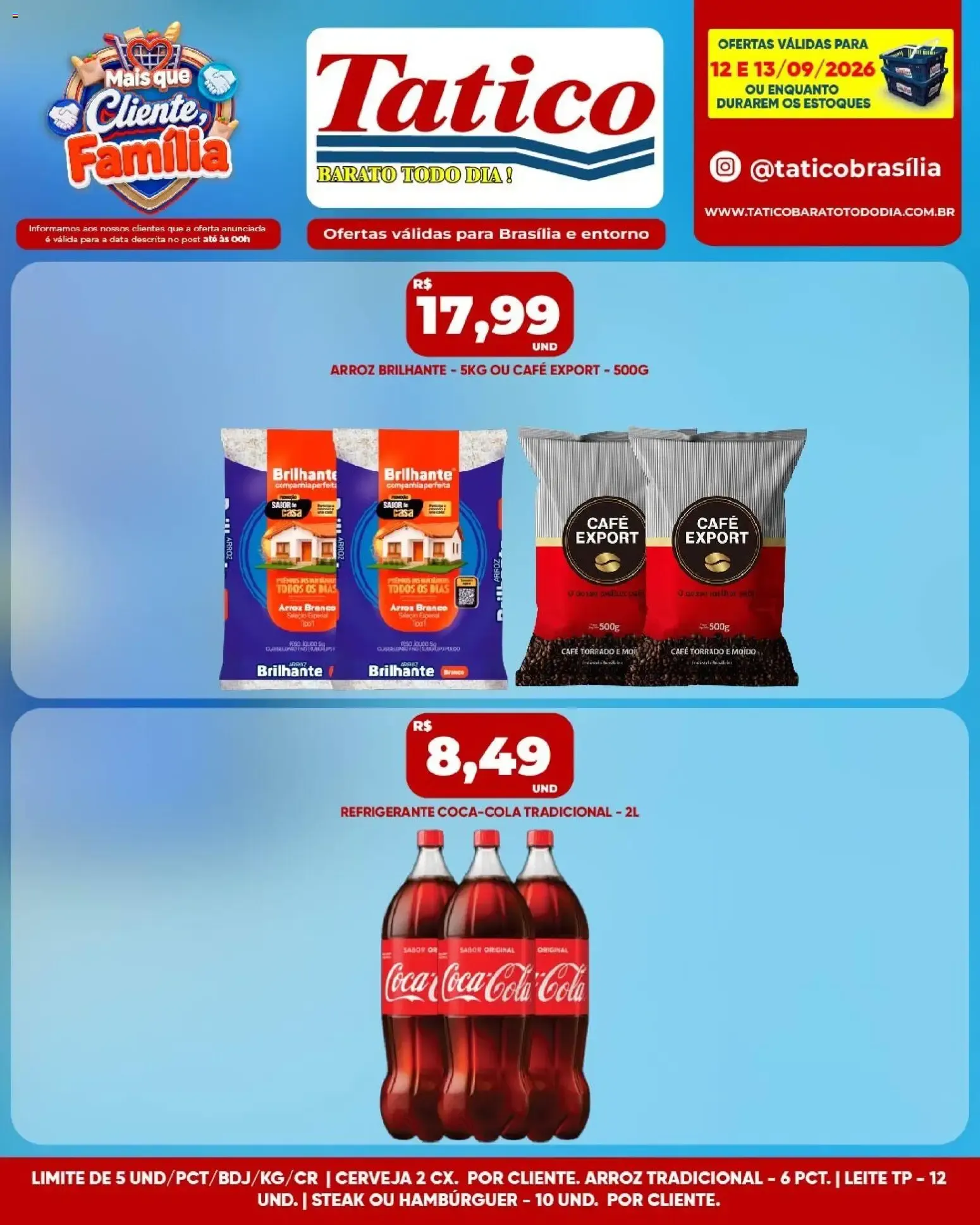 Encarte de Tatico ofertas Fim de Semana de 12/09/2026 | Promoções Online 12 de setembro até 13 de setembro 2026 - Pagina 8