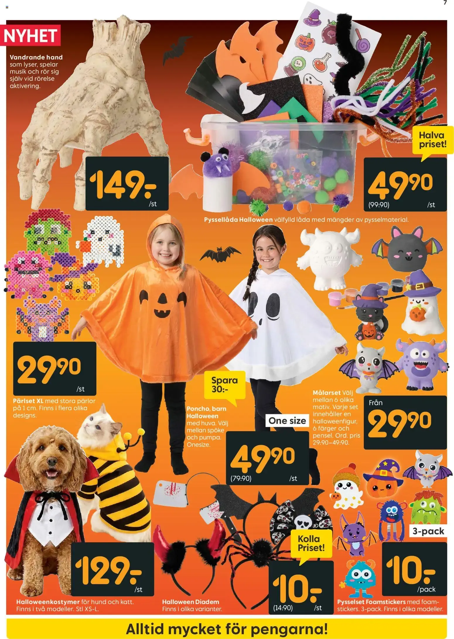 Rusta erbjudanden från 28/09/2026 - 04/10/2026 > Reklamblad nuvarande rabatter från 28 september till 4 oktober 2026 - Reklamblad sidor 7