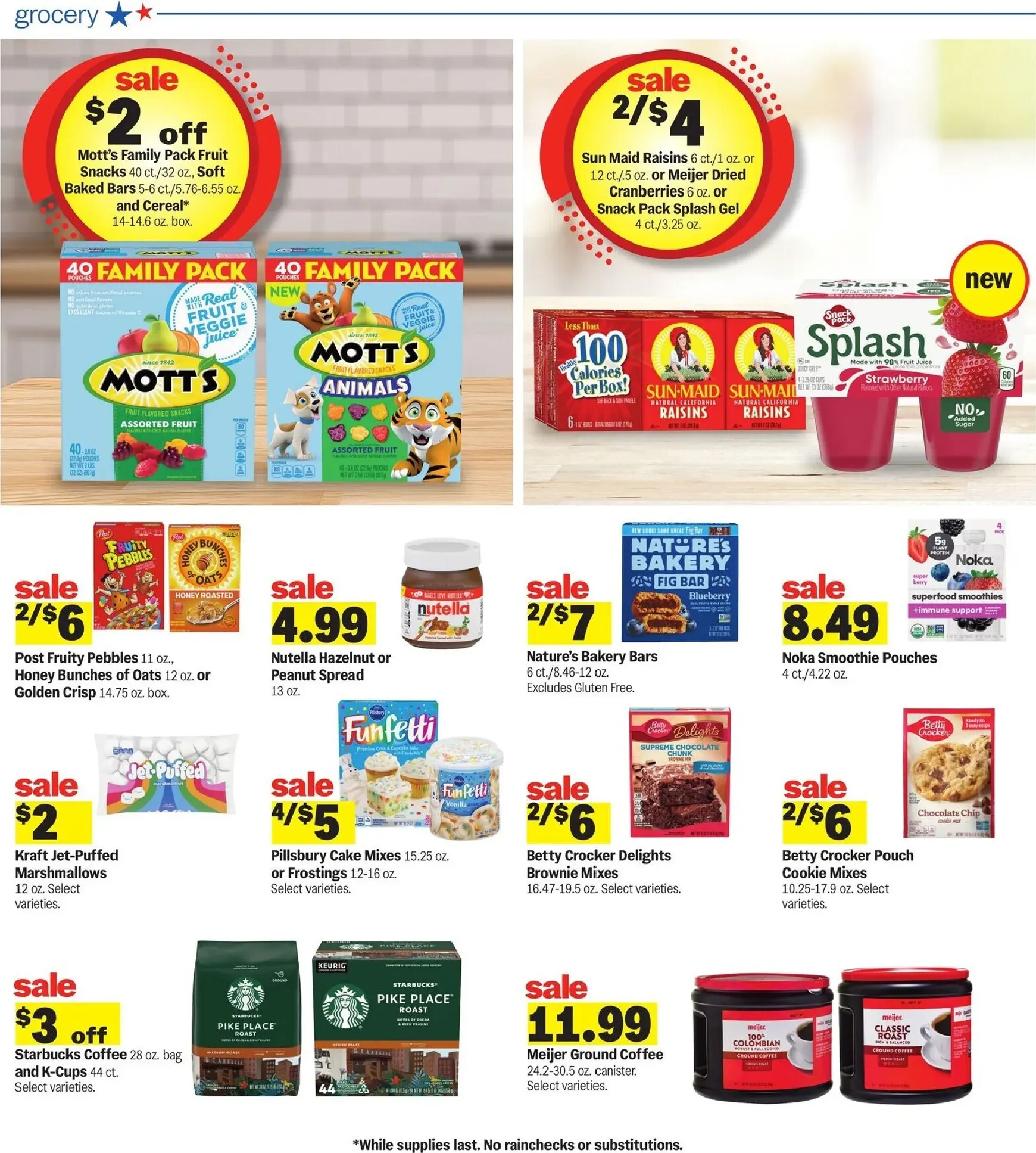 Weekly ad Meijer: Good Life Quality, Real Low Prices from August 19 to August 25 2026 - Page 10