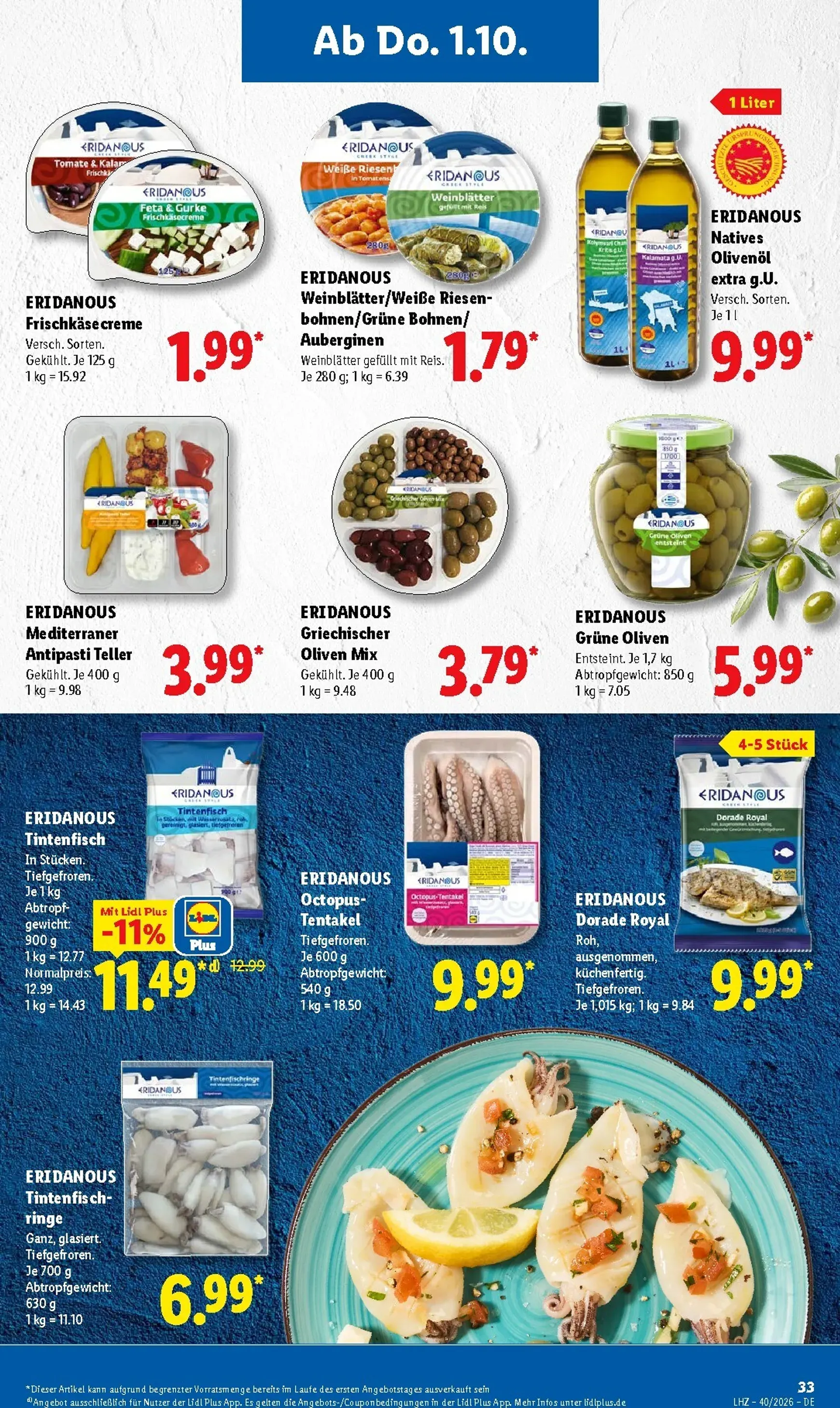 Lidl Prospekt: Traumhaft schlafen von 28. September bis 2. Oktober 2026 - Prospekt seite 54