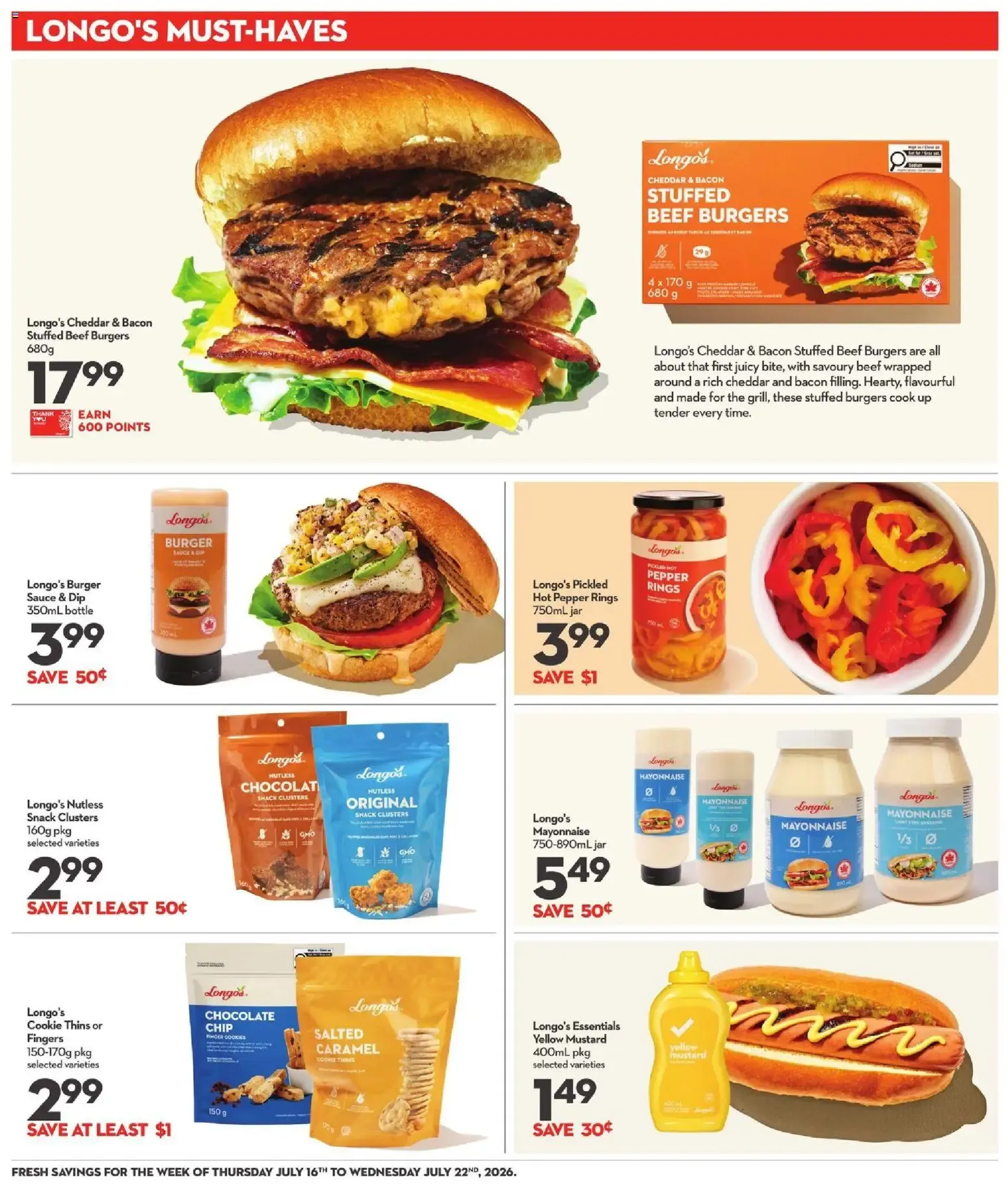 Longo's weekly flyer / circulaire from Jul 16, 2026 > weekly specials & deals from July 16 to July 22 2026 - flyer page 13