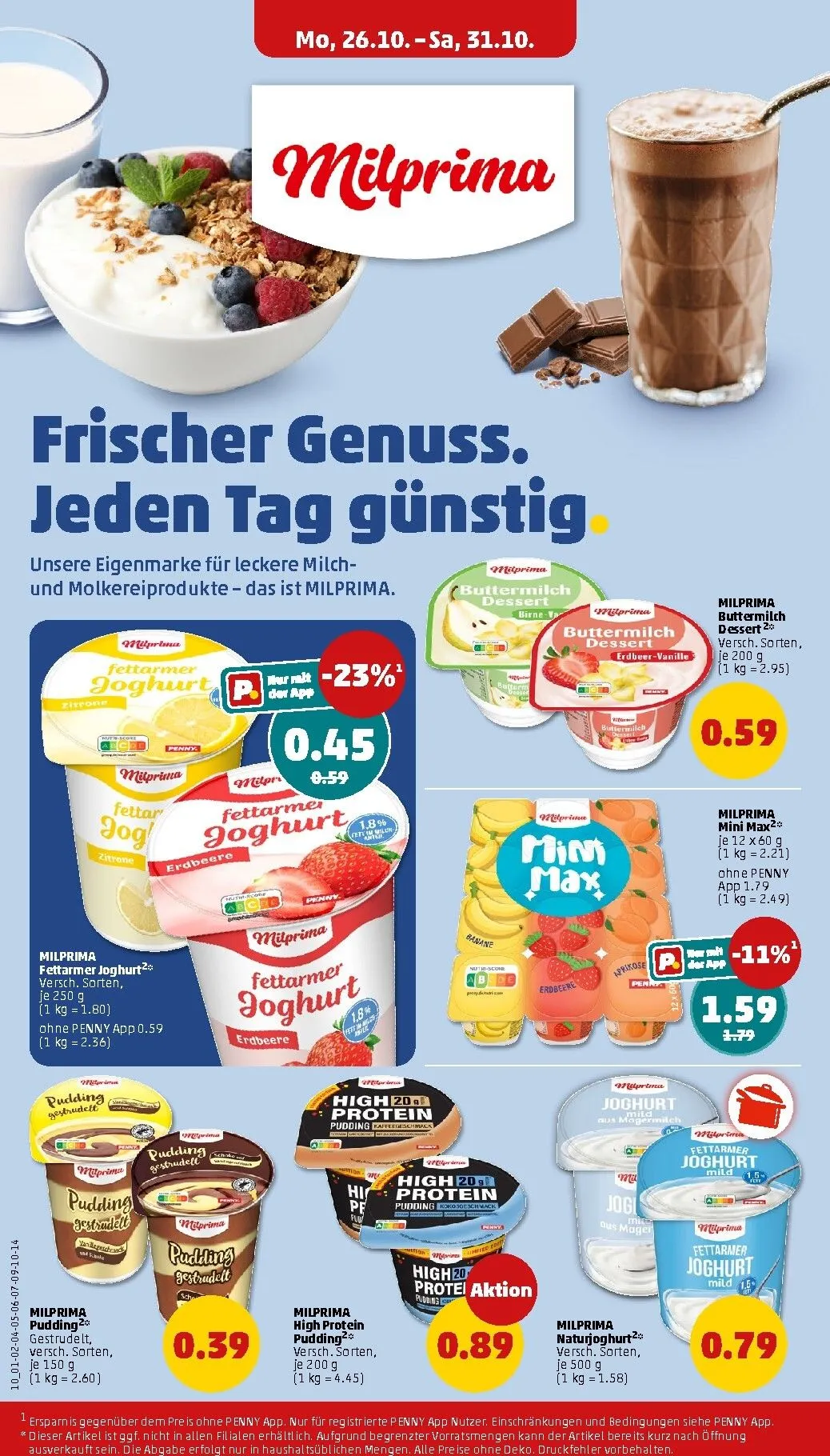 PENNY Prospekt nächste Woche – von Montag 26.10.2026 bis Samstag 31.10.2026 von 26. Oktober bis 31. Oktober 2026 - Prospekt seite 12