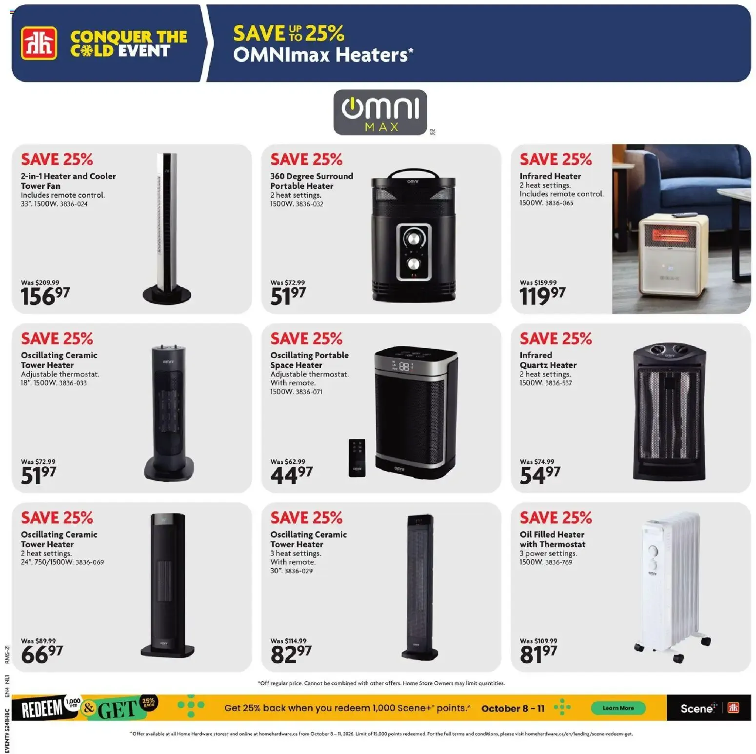 Home Hardware weekly flyer / circulaire from Oct 22, 2026 > weekly specials & deals from October 22 to November 4 2026 - flyer page 12