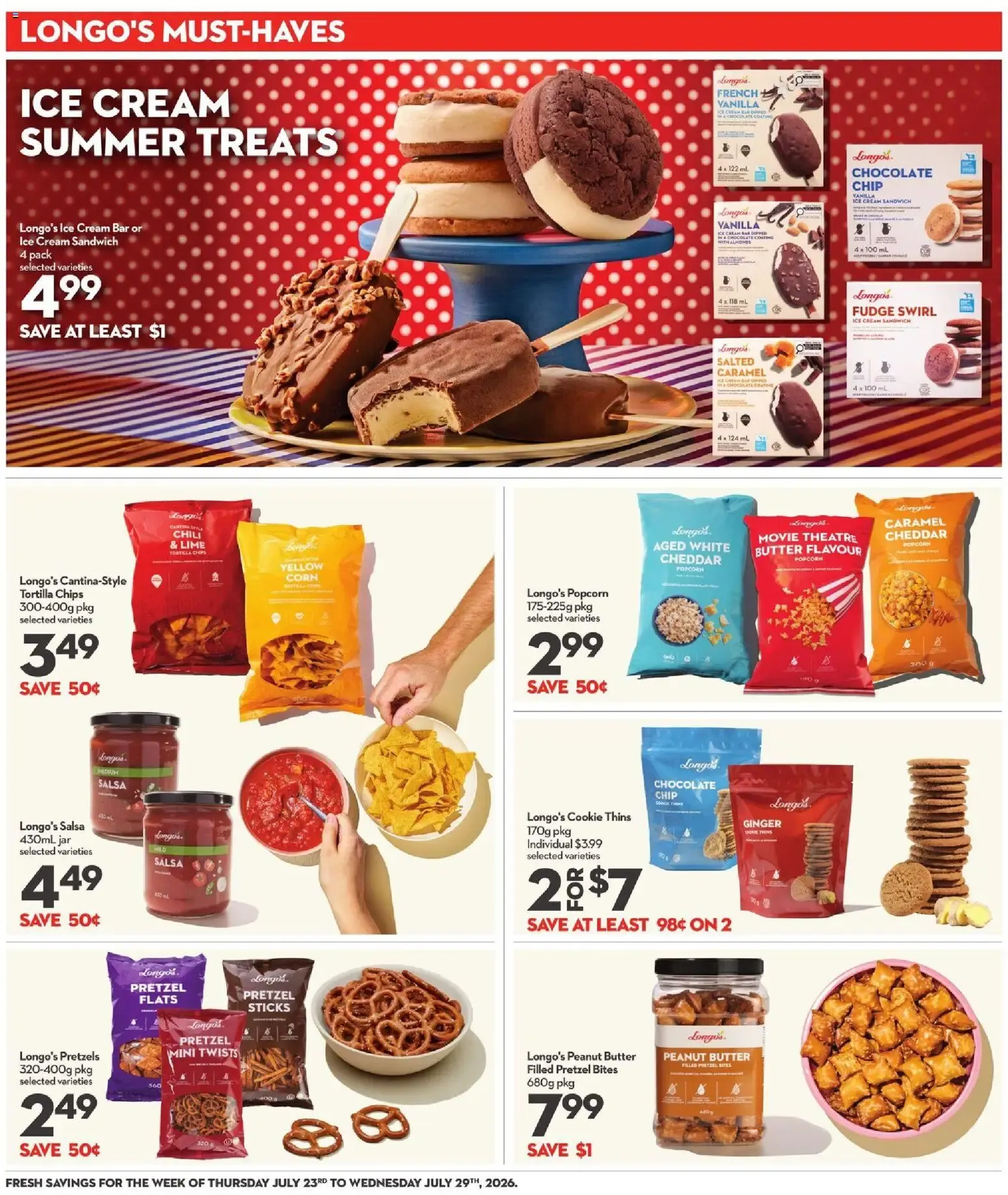 Longo's weekly flyer / circulaire from Jul 23, 2026 > weekly specials & deals from July 23 to July 29 2026 - flyer page 9