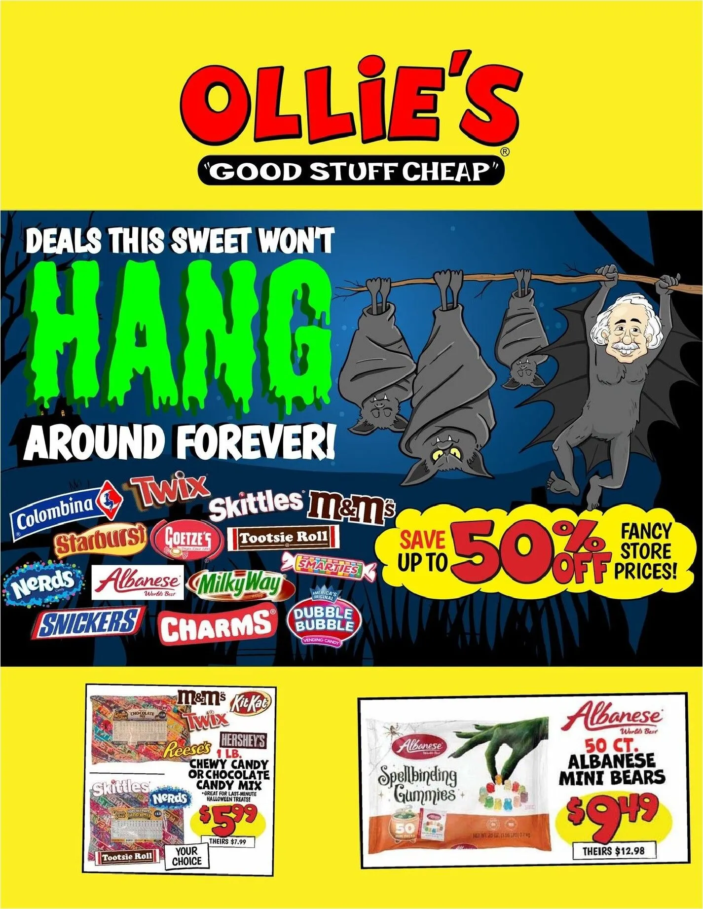 Current Ollie's - Halloween leaflet valid from Tuesday 10/13/2026 to Monday 10/19/2026