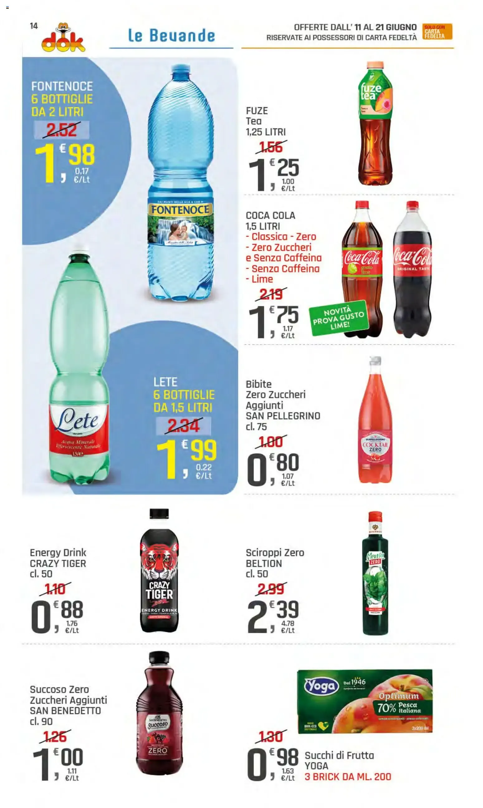 Nuovo DOK volantino dal 11/06/2026 > offerte anteprima 🛍️ da 11 giugno a 21 giugno di 2026 - Pagina del volantino 14