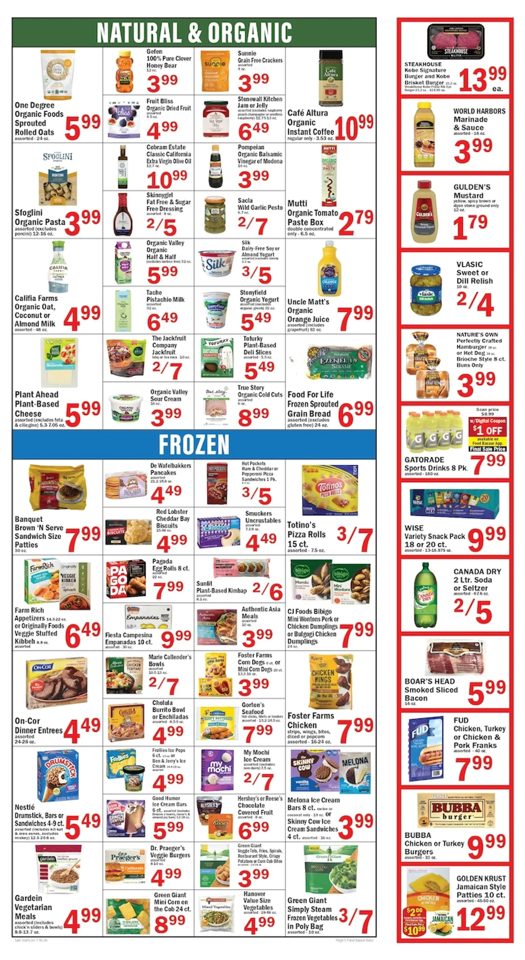 Weekly ad Food Bazaar Supermarket - Summer Cash Giveaway from July 30 to August 5 2026 - Page 5