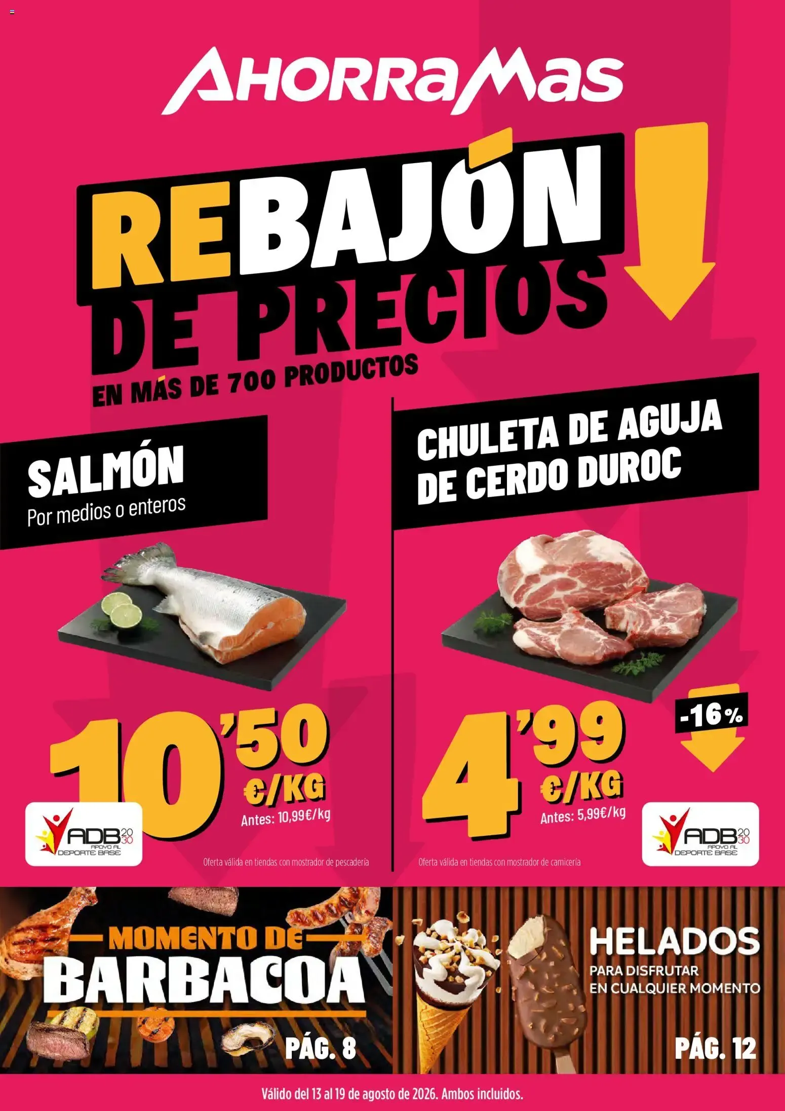 AhorraMas: Rebajón de Precios en más de 700 productos