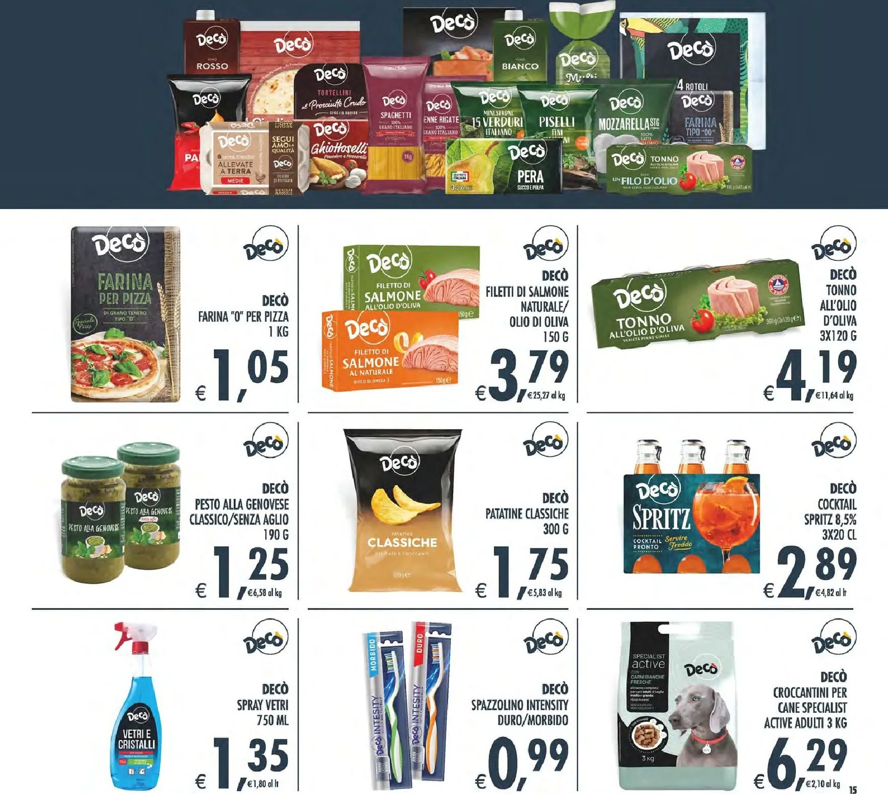 Volantino Decò - Supermercati/Maxistore/Local per la prossima settimana dal venerdì 12/06/2026 al giovedì 18/06/2026 da 12 giugno a 18 giugno di 2026 - Pagina del volantino 15