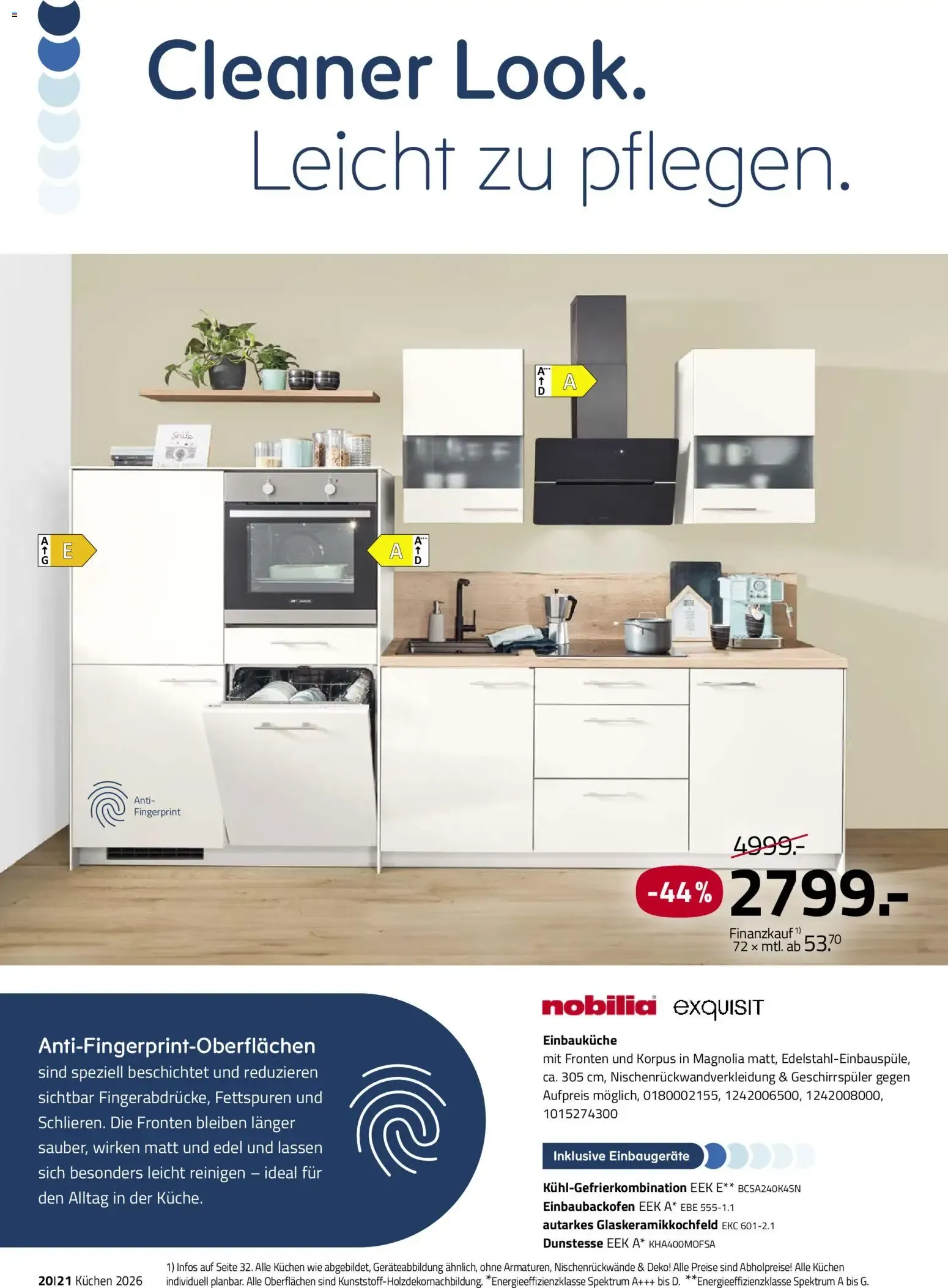 ROLLER Küchen 2026 von 19. März bis 28. November 2026 - Prospekt seite 20