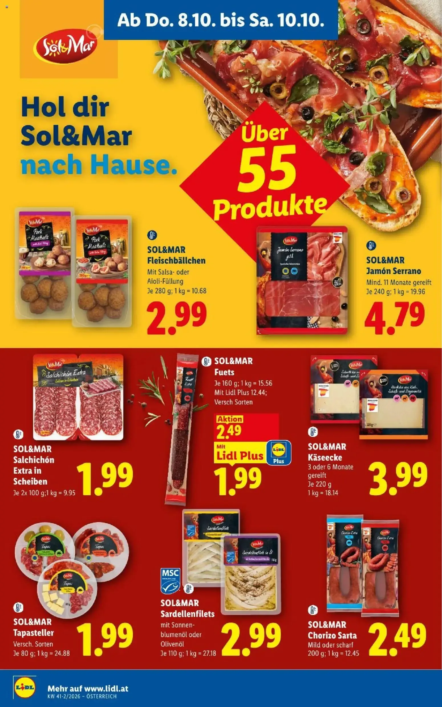 Lidl Flugblatt ab 08.10.2026 - Angebote ab donnerstag von 8. Oktober bis 10. Oktober 2026 - Flugblätt seite 14