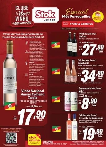 Clube do Vinho e Espumantes Stok Center