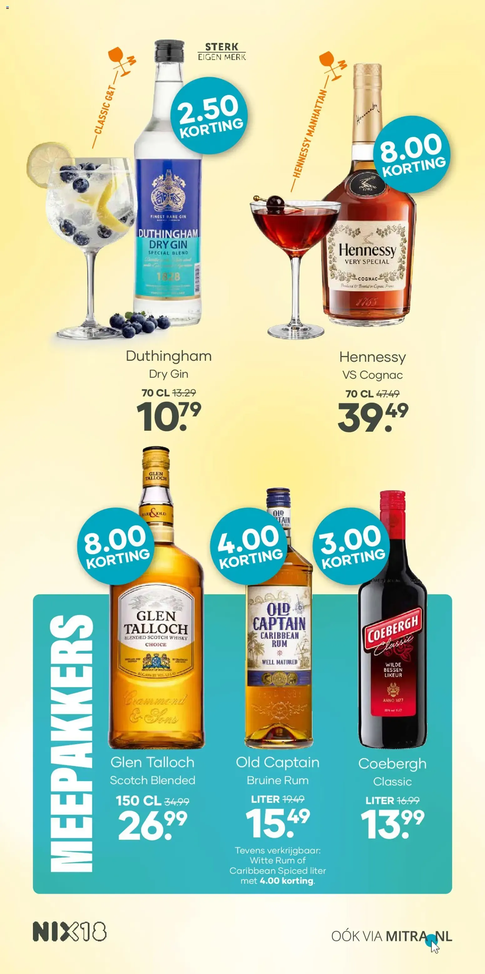 Mitra - Liters met 25% korting op sterke drank van 22 juni tot 5 juli 2026 - Folder pagina 10