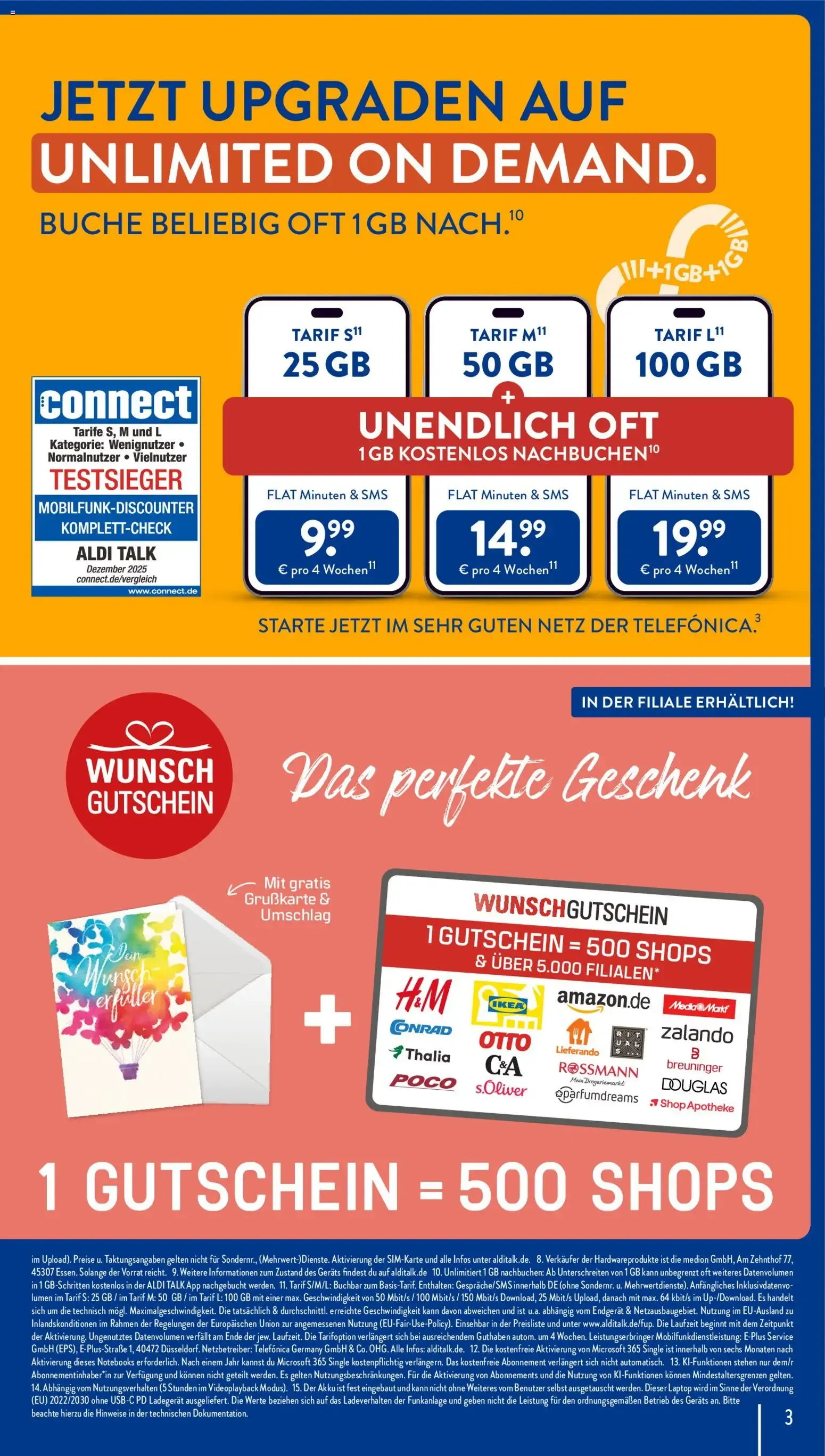 ALDI TALK Jahres-Pakete von 1. Juni bis 5. Juli 2026 - Prospekt seite 3