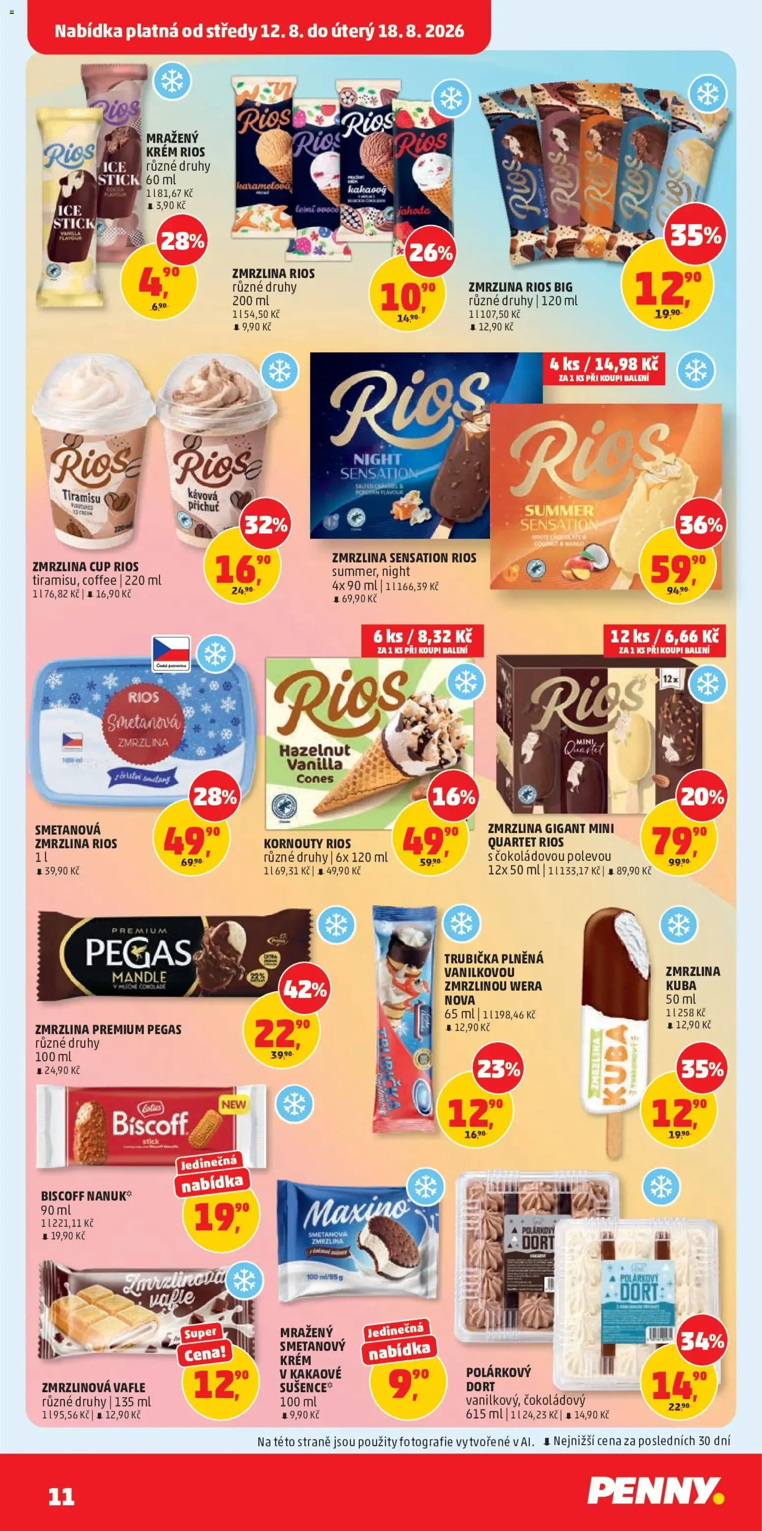 PENNY leták na příští týden (12.08.2026) - 12. srpna 18. srpna 2026 - Page 11