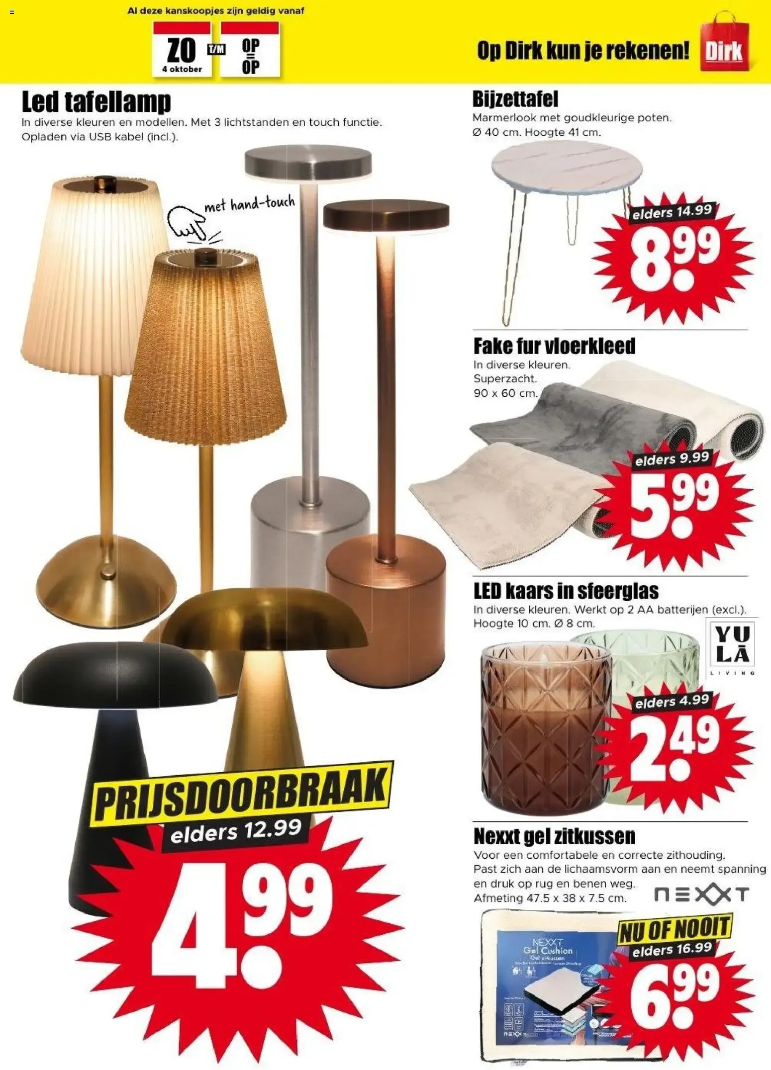 Heerlijke weekend verwenners van 9 oktober tot 11 oktober 2026 - Folder pagina 34