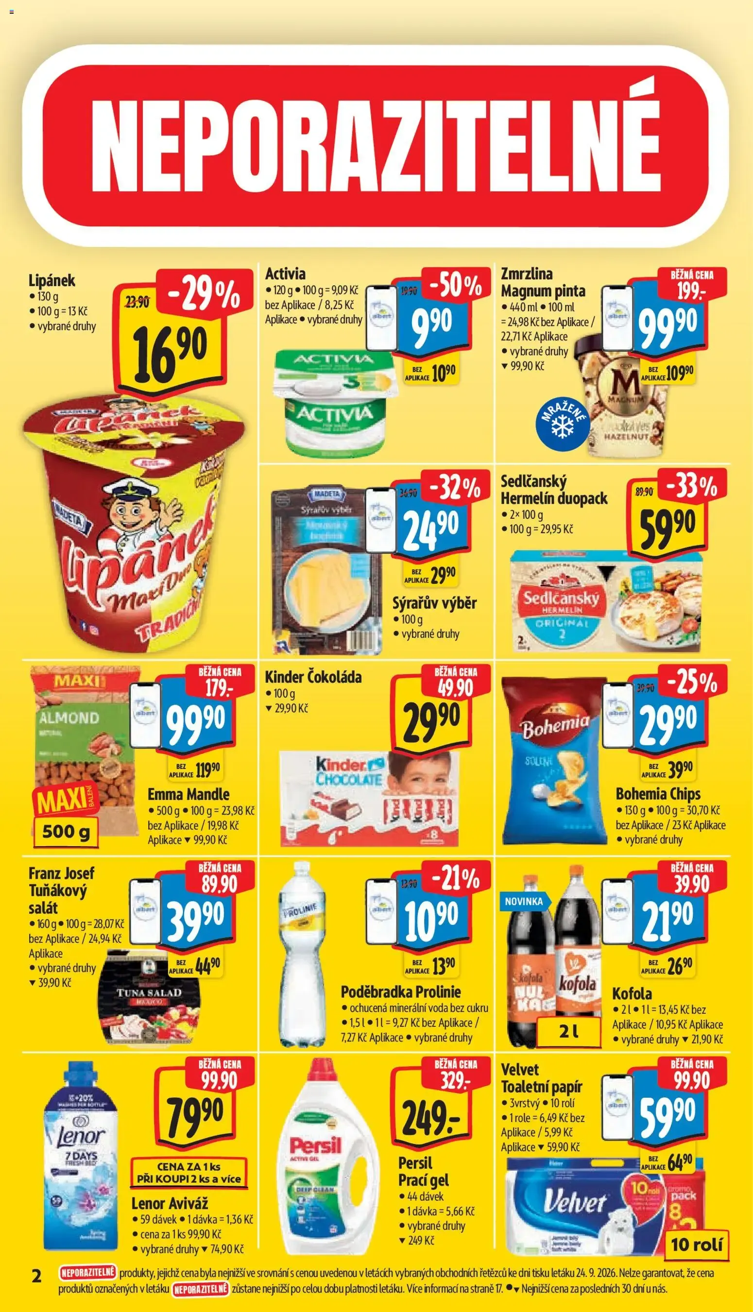 Albert leták - Supermarket Frenštát pod Radhoštěm od 30.09.2026 - Akční leták - 30. září 6. října 2026 - Page 10
