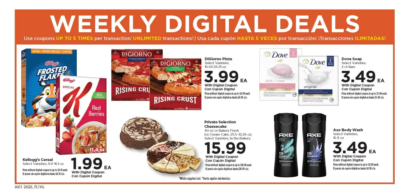 Weekly ad Food 4 Less - Back to Weeknight Cooking from July 29 to August 4 2026 - Page 3