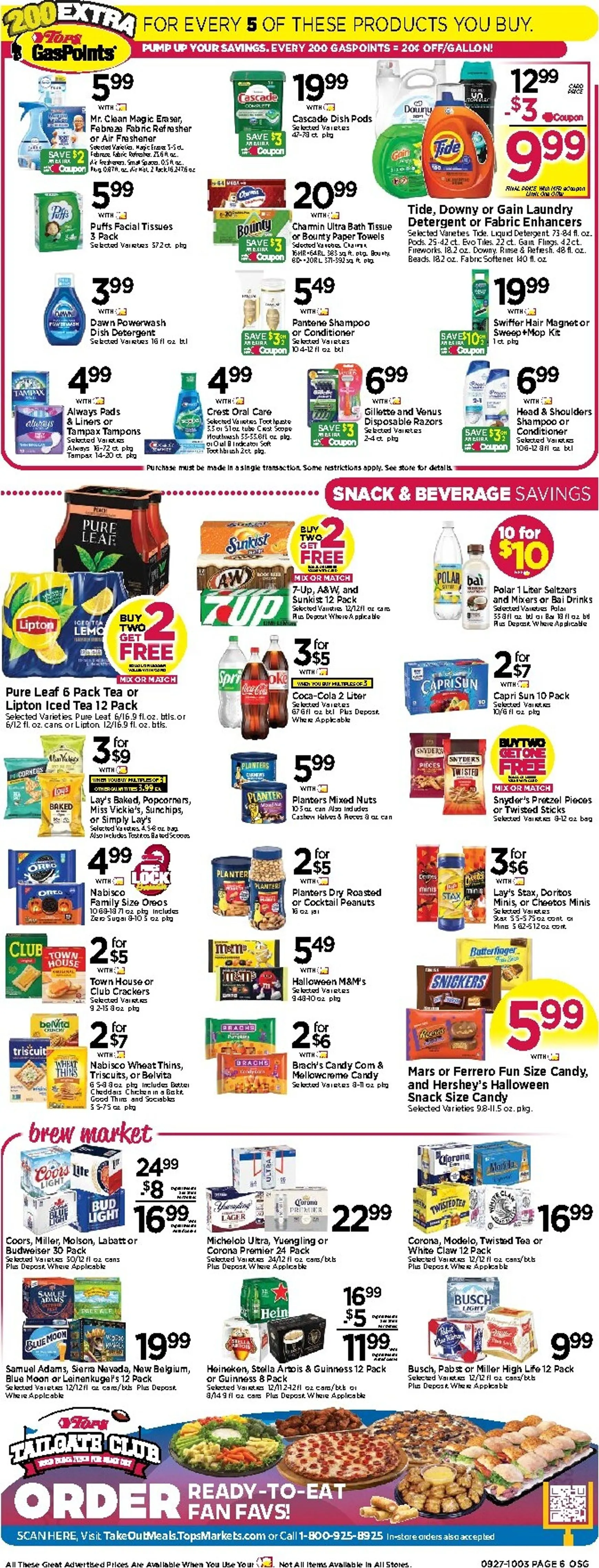 Weekly promotion My Tops Days spanning from September 27 to October 3 2026 - Page 8 for Catalogue 365