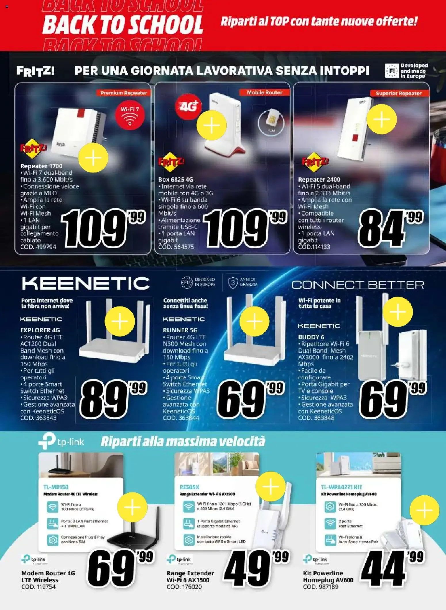 Media World: BACK TO SCHOOL - Ofertas de regreso a clases da 1 settembre a 13 settembre di 2026 - Pagina del volantino 18