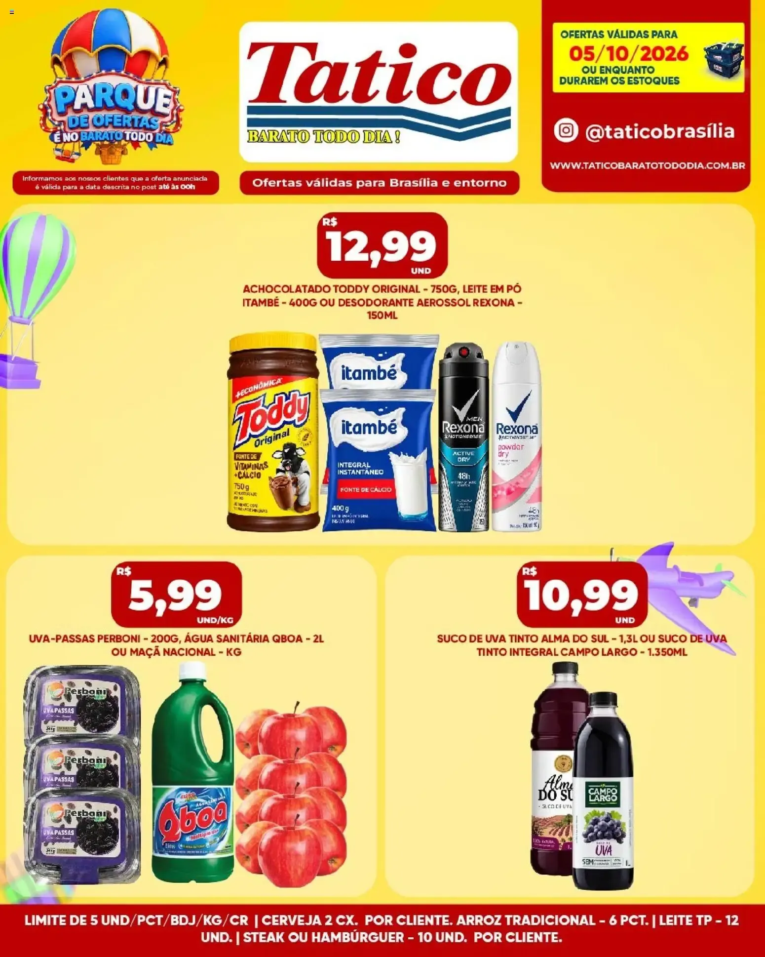 Encarte de Tatico ofertas do Dia de 05/10/2026 | Promoções Online 5 de outubro até 5 de outubro 2026 - Pagina 7
