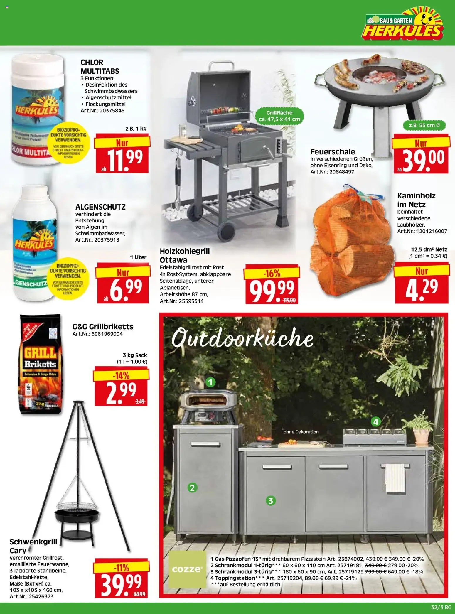 HERKULES Bau & Garten (ab 03.08.2026) zum Blättern von 3. August bis 8. August 2026 - Prospekt seite 3