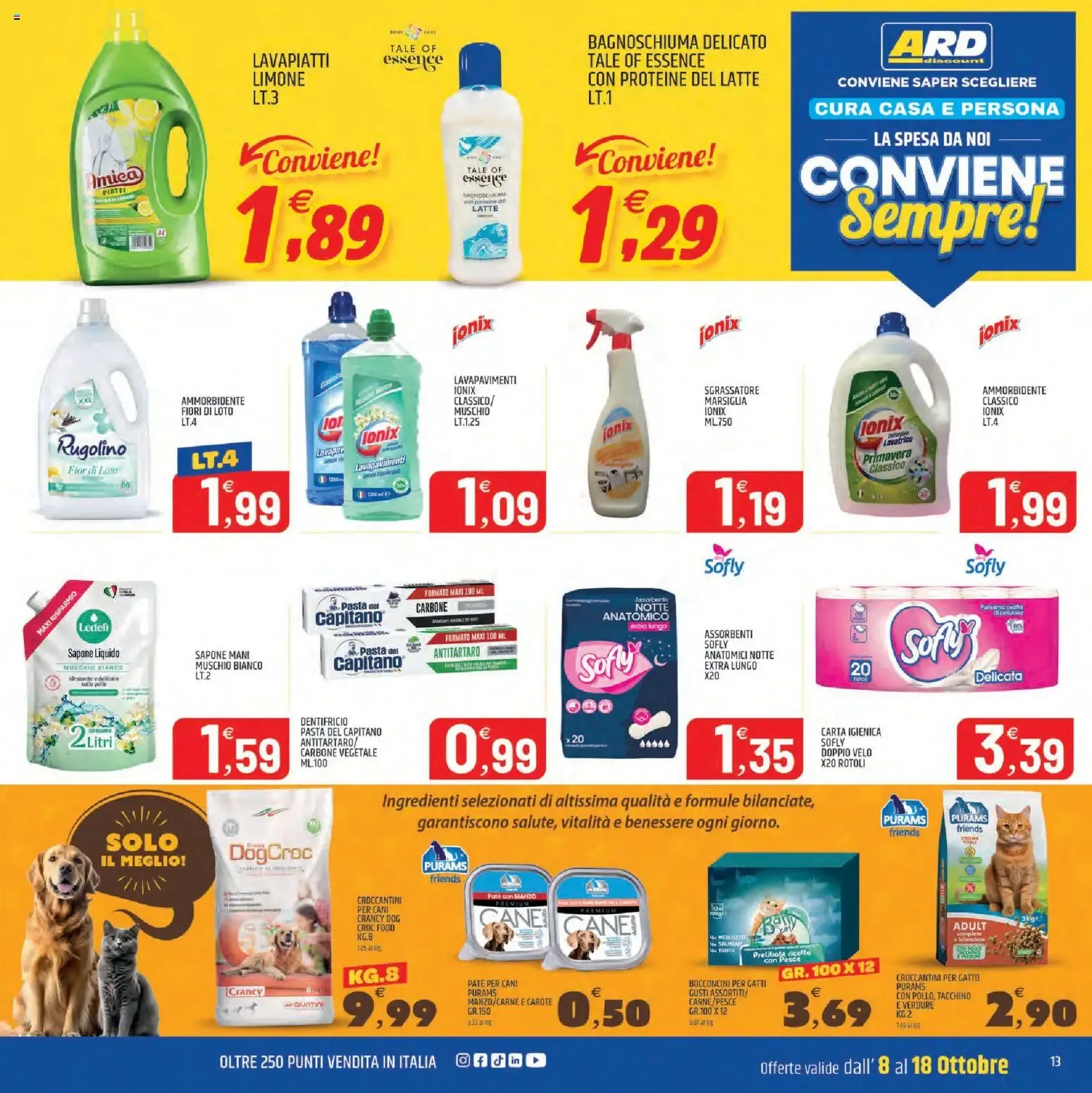 Nuovo ARD Discount volantino Sardegna dal 08/10/2026 > offerte anteprima 🛍️ da 8 ottobre a 18 ottobre di 2026 - Pagina del volantino 13