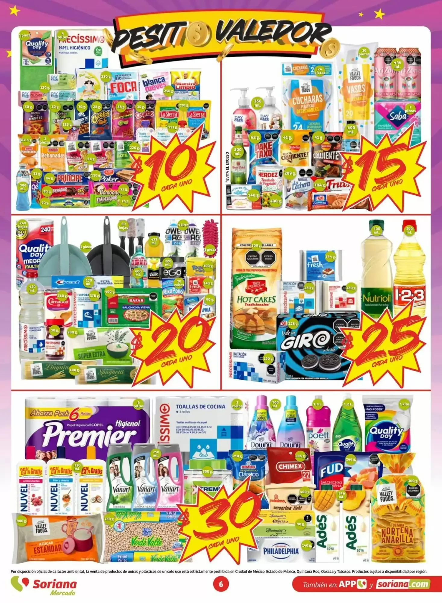 Catálogo de Folleto Soriana Mercado 2 de octubre al 8 de octubre 2026 - Pagina 6