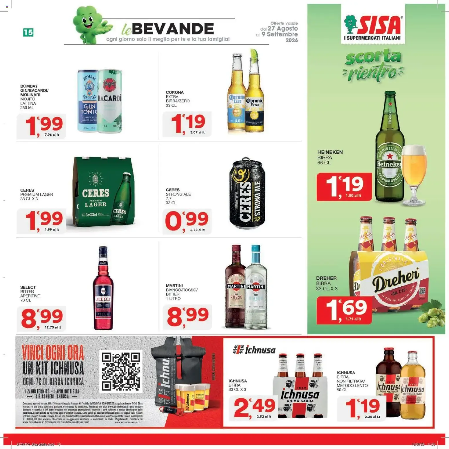 Nuovo SISA volantino dal 27/08/2026 > offerte anteprima 🛍️ da 27 agosto a 9 settembre di 2026 - Pagina del volantino 15