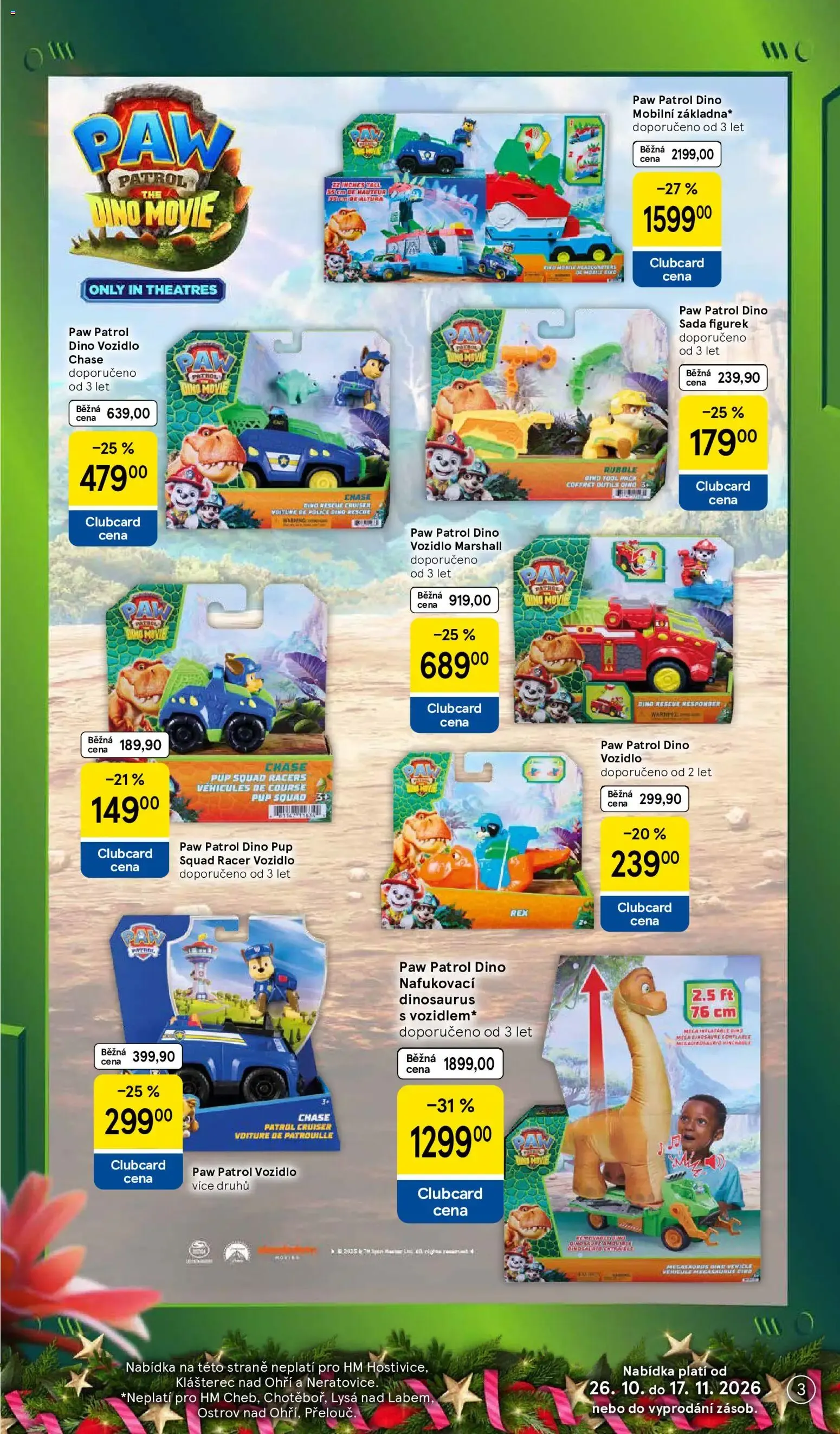 TESCO Vánoční katalog hraček - 26. října 17. listopadu 2026 - Page 3