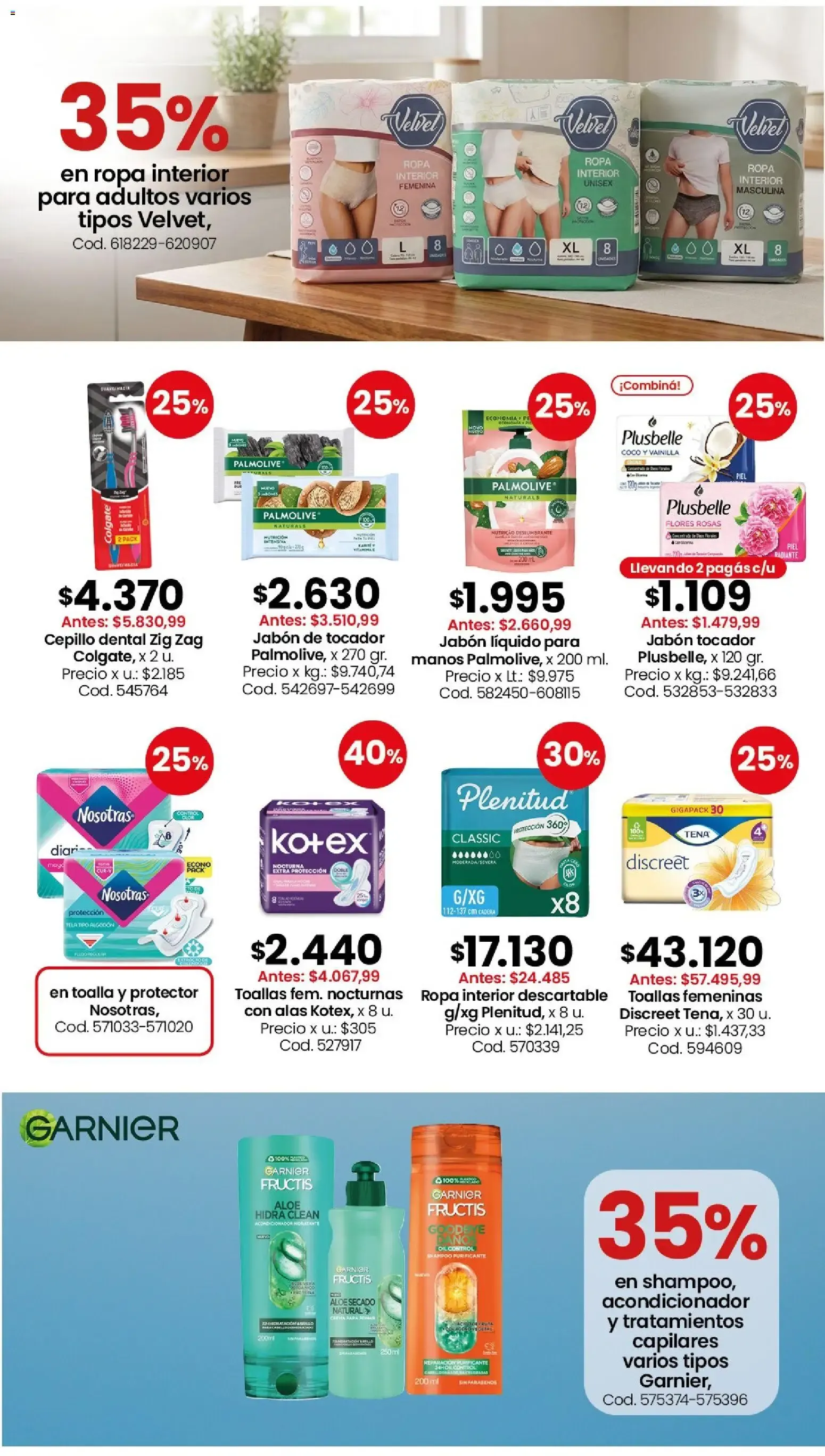 Ofertas de Coto - Perfumería y limpieza || del 20/07/2026 - 26/07/2026 || Descuentos 20 de julio al 26 de julio 2026 - Página 6 del catálogo
