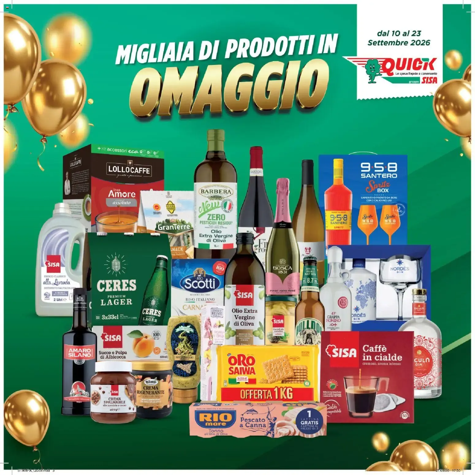 GRANDE CONCORSO OGNI SPESA è una FESTA da 10 settembre a 23 settembre di 2026 - Pagina del volantino 3