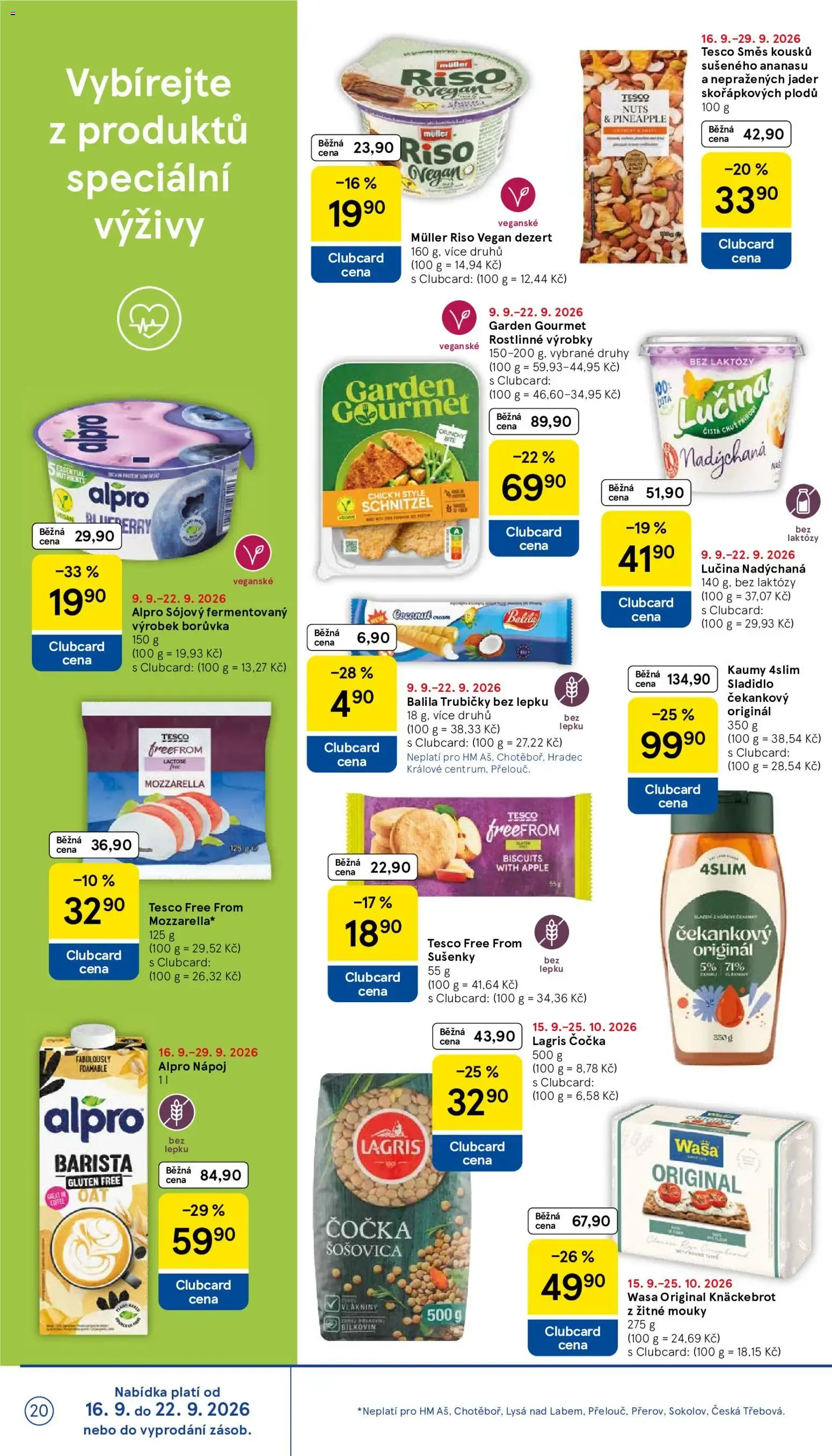 Tesco leták na tento + příští týden 16.09.2026 - 16. září 22. září 2026 - Page 20
