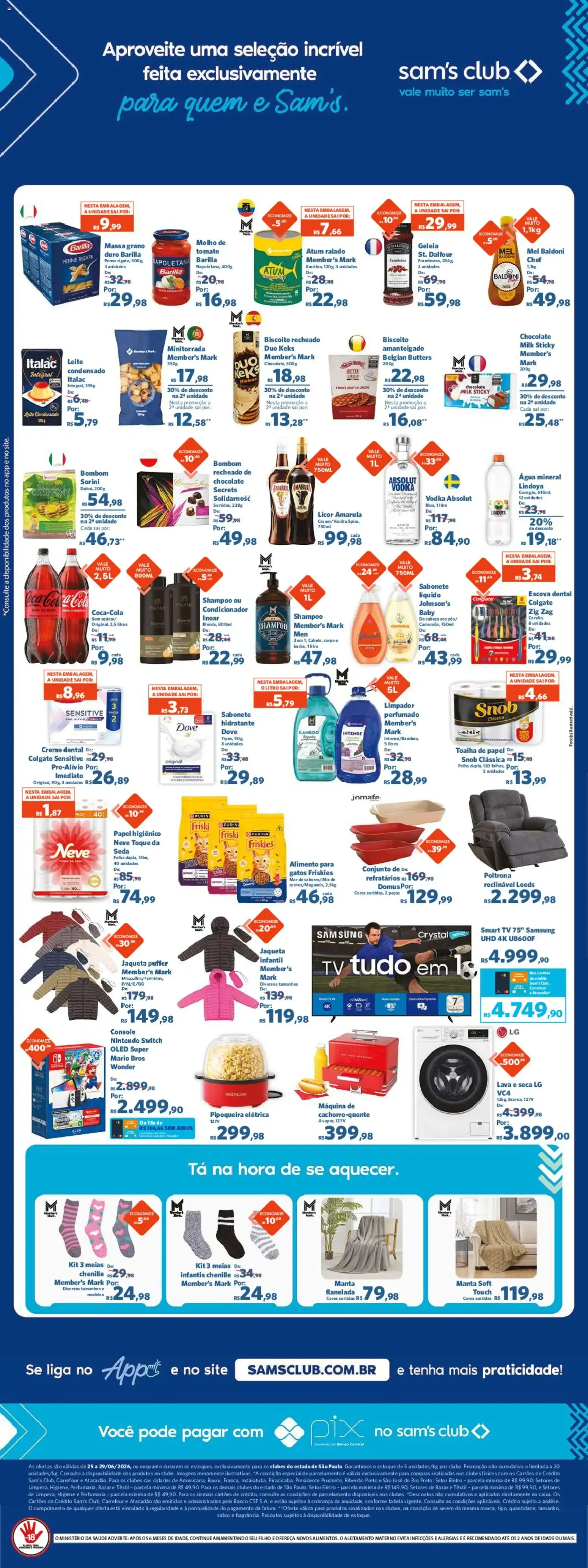 Encarte de Sam's Club - Ofertas da semana de 25/06/2026 | Promoções Online 25 de junho até 29 de junho 2026 - Pagina 2