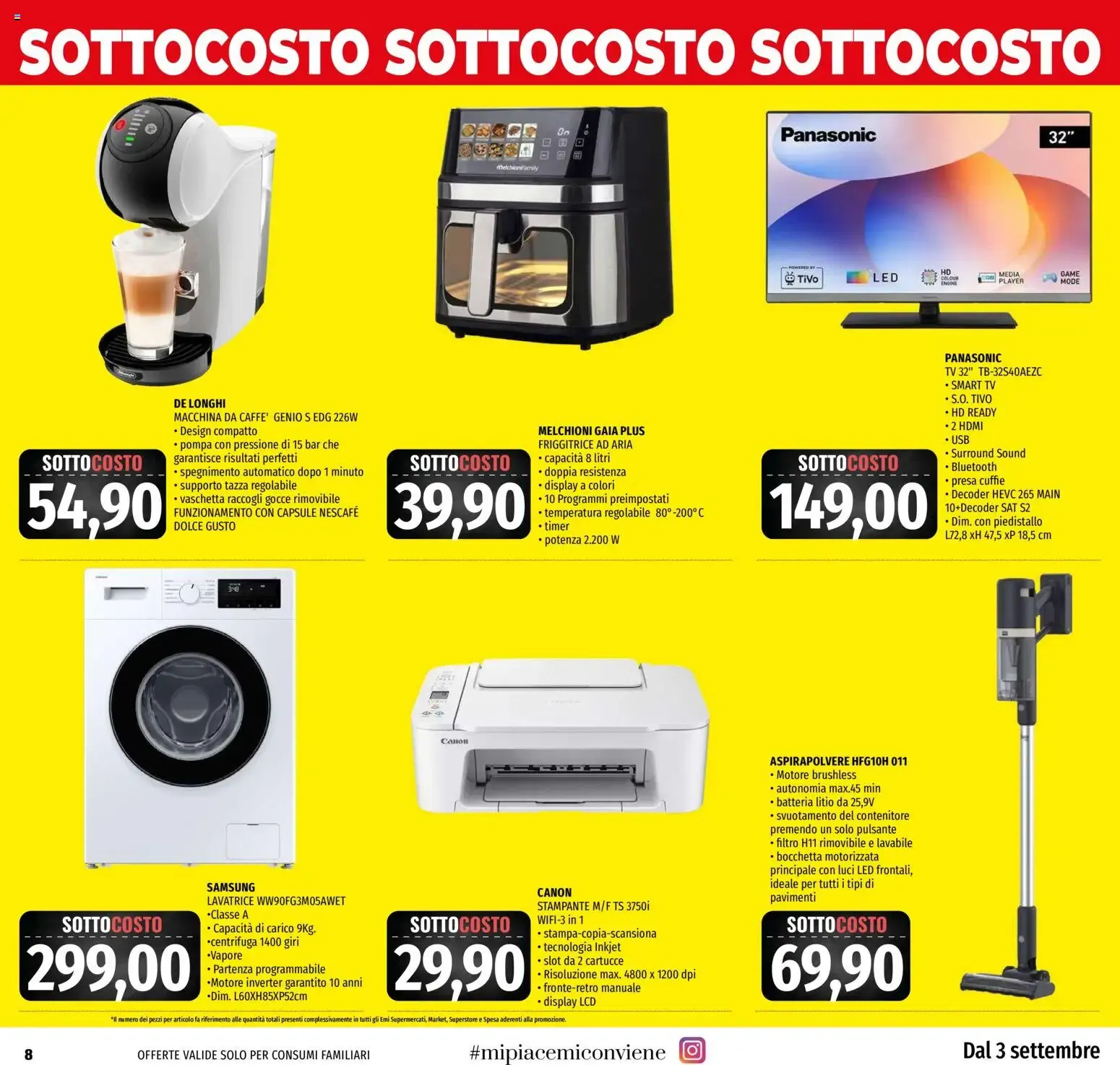 EMI volantino dal 03/09/2026 - online Offerte da 3 settembre a 16 settembre di 2026 - Pagina del volantino 8