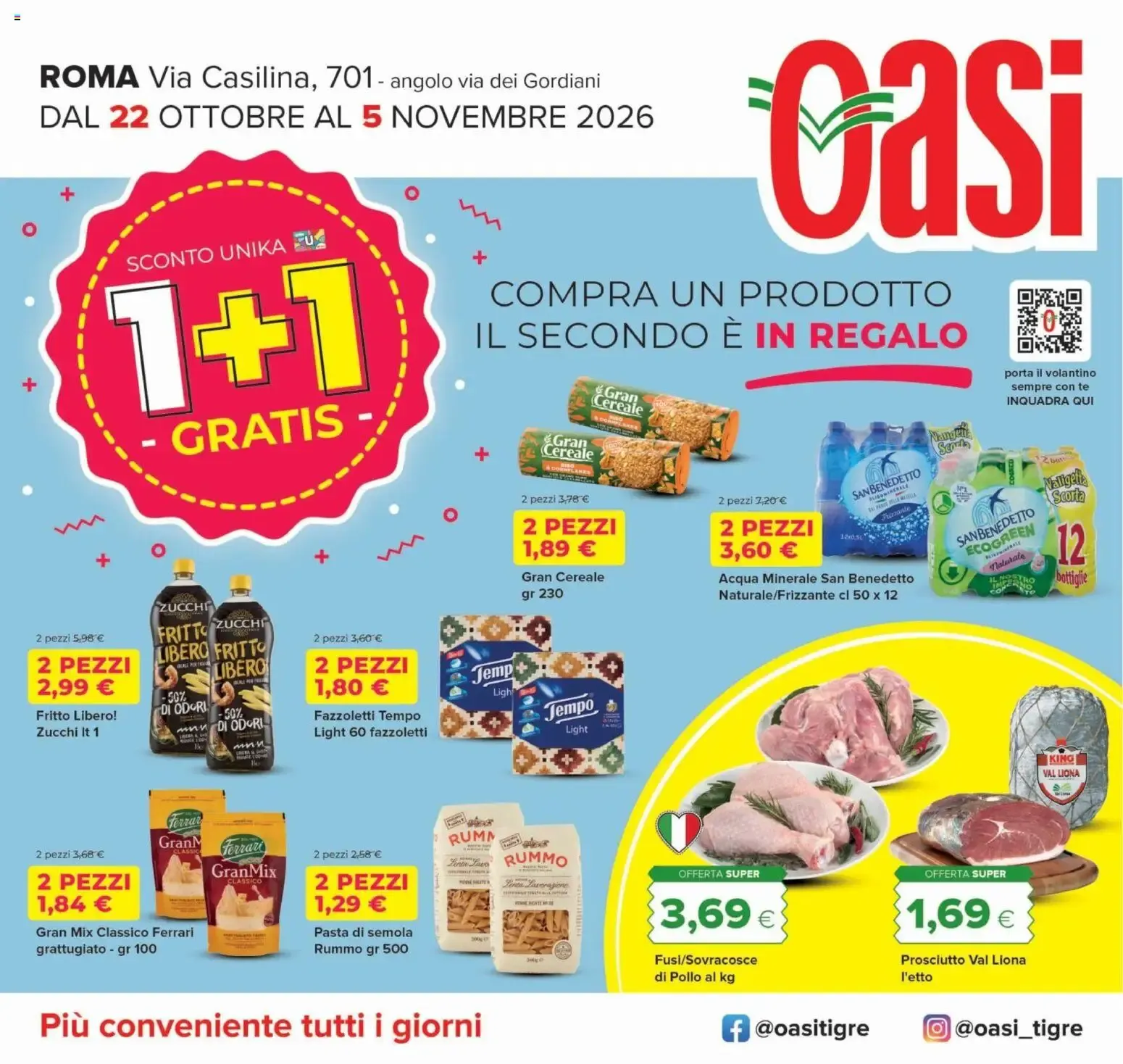 Nuovo Oasi volantino Roma dal 22/10/2026 > offerte anteprima 🛍️