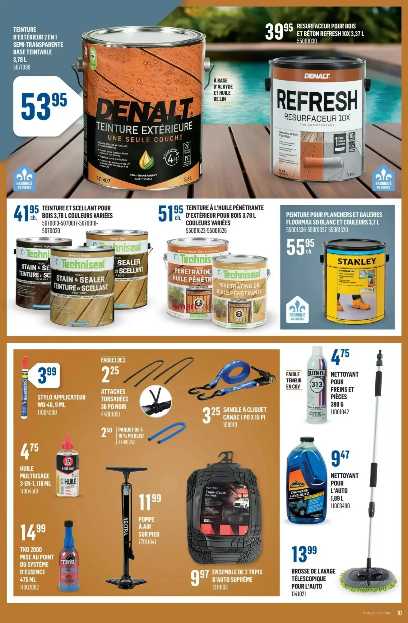 Canac - CANAC PAYE LA TPS from July 23 to July 29 2026 - flyer page 10