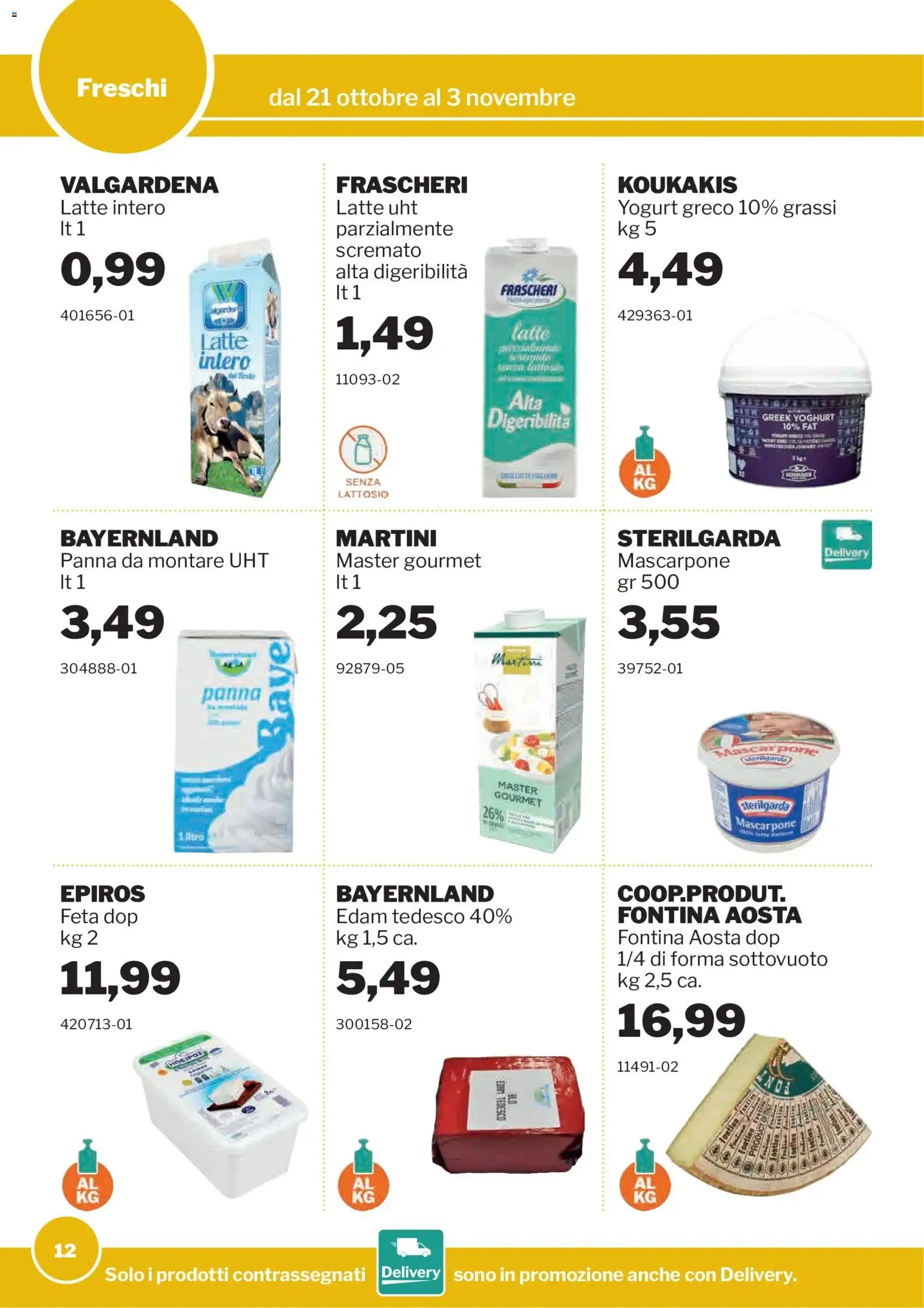 Promozioni GrosMarket da 21 ottobre a 3 novembre di 2026 - Pagina del volantino 12